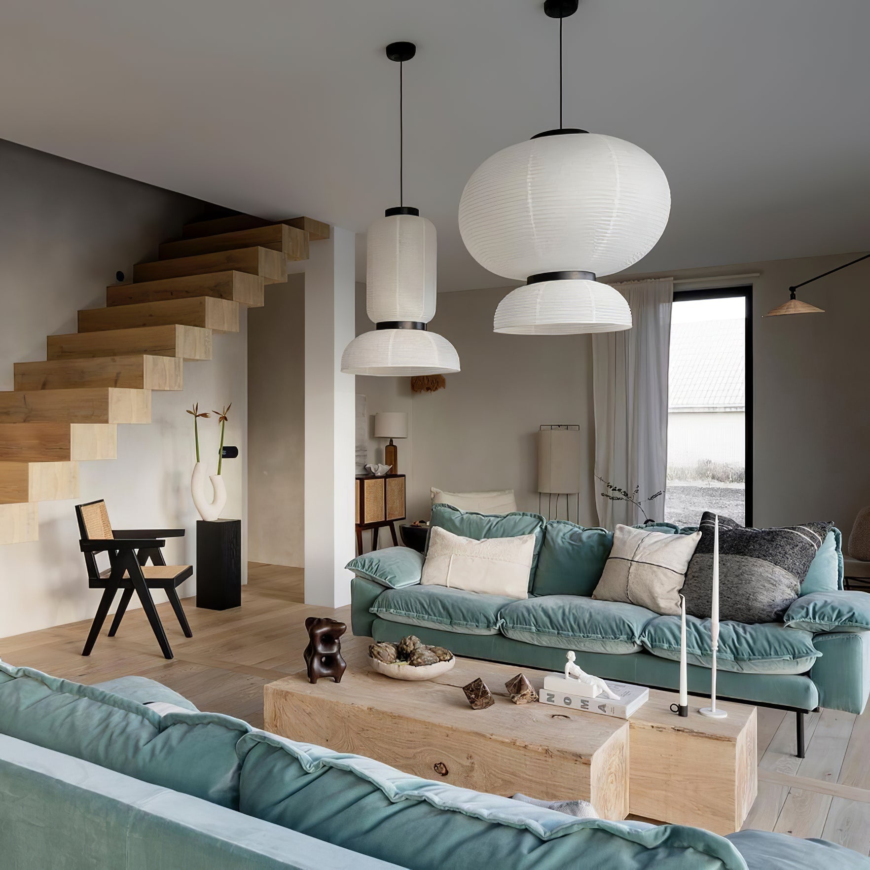 Rice Paper Lantern Pendant Lamp - Letslighting