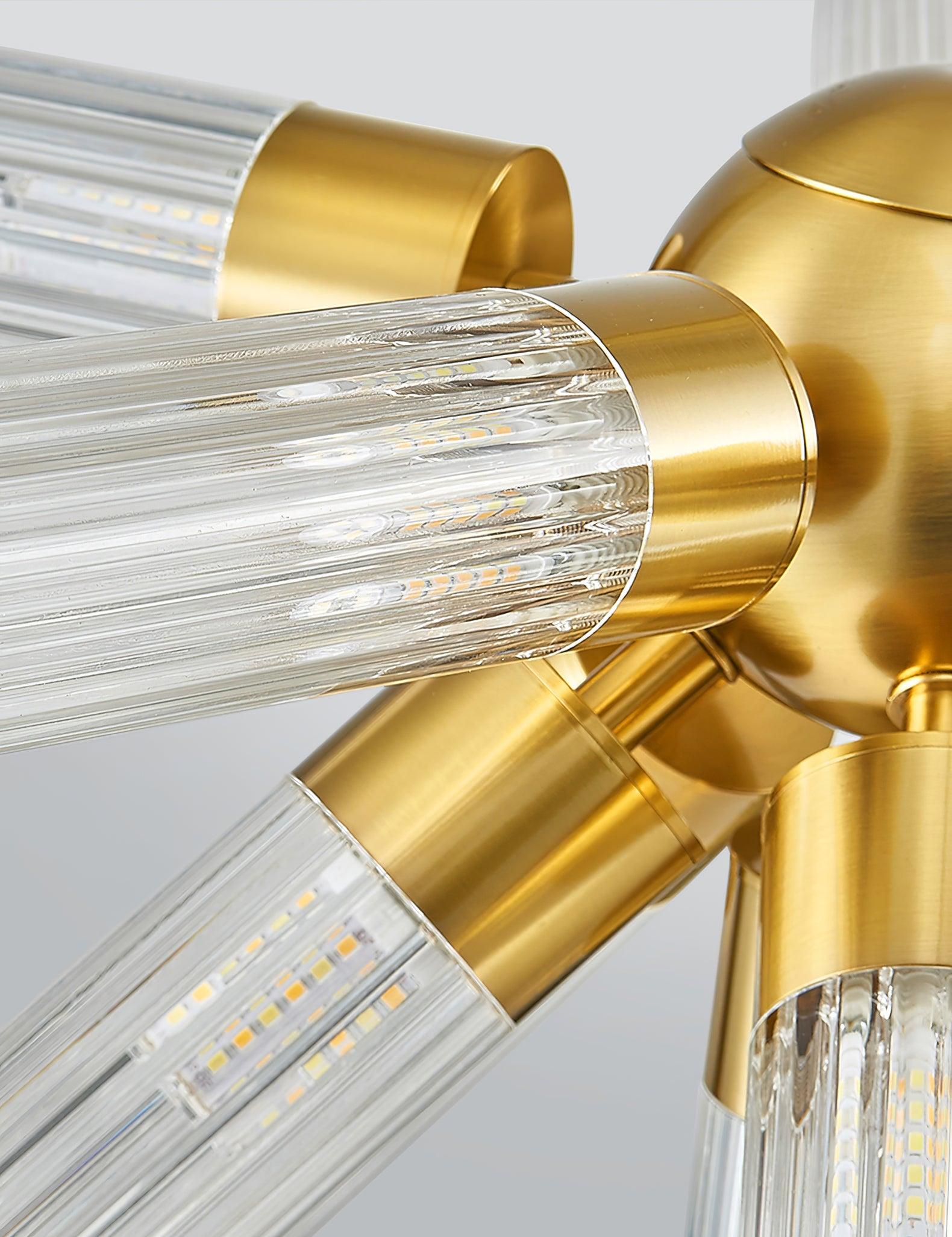 Ringold Postmodern Luxury Sputnik Metal Chandelier - Letslighting