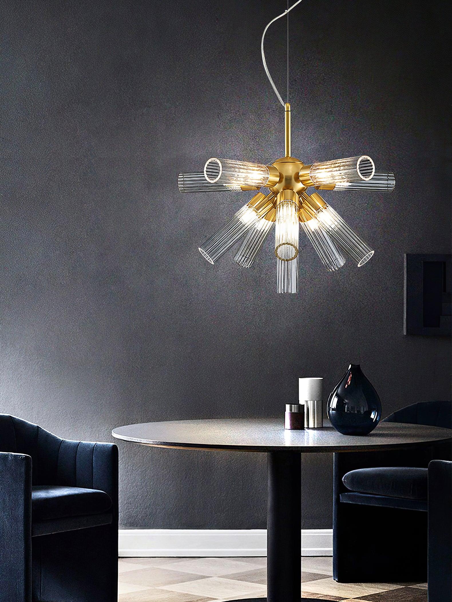 Ringold Postmodern Luxury Sputnik Metal Chandelier - Letslighting