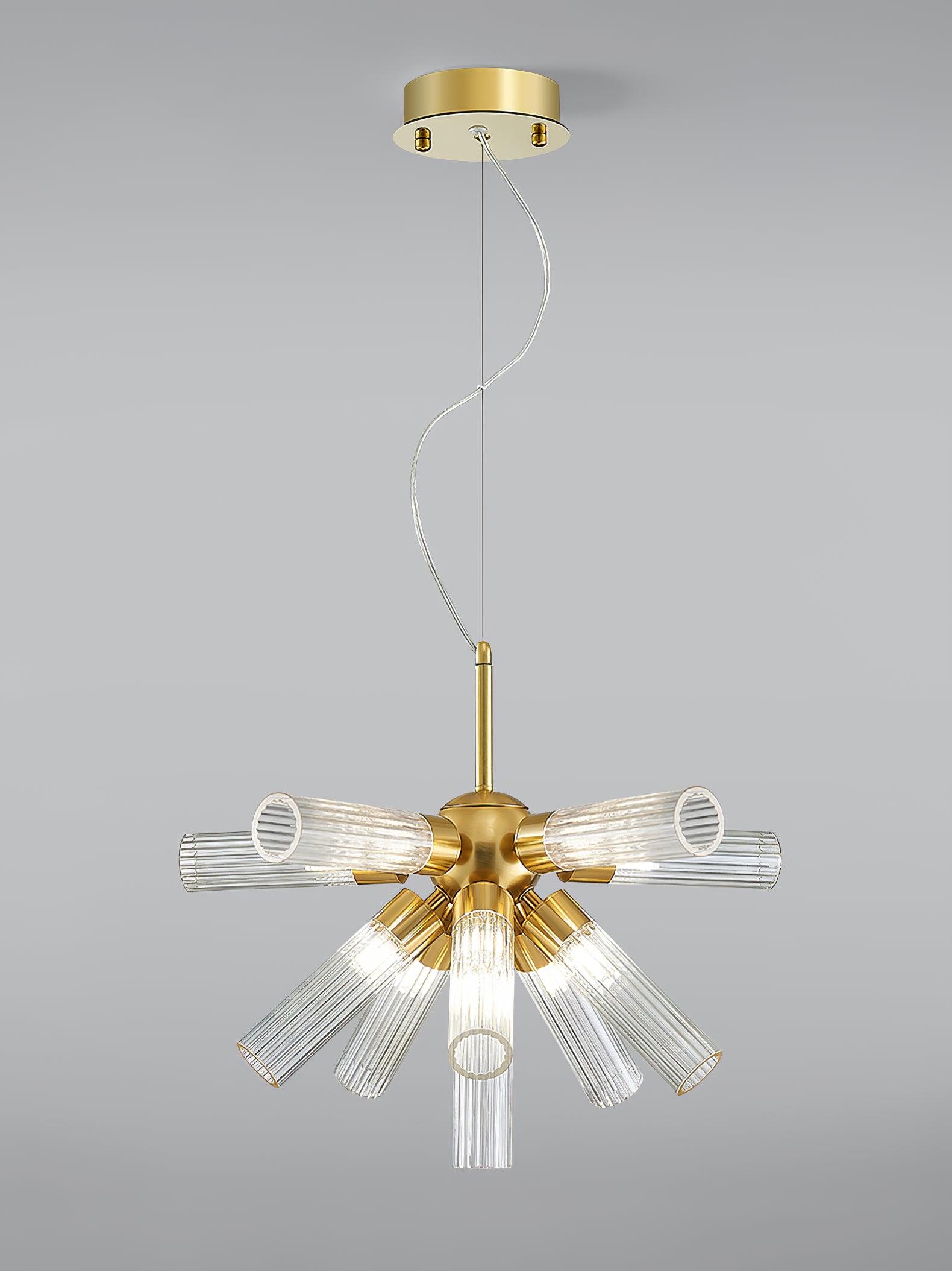 Ringold Postmodern Luxury Sputnik Metal Chandelier - Letslighting