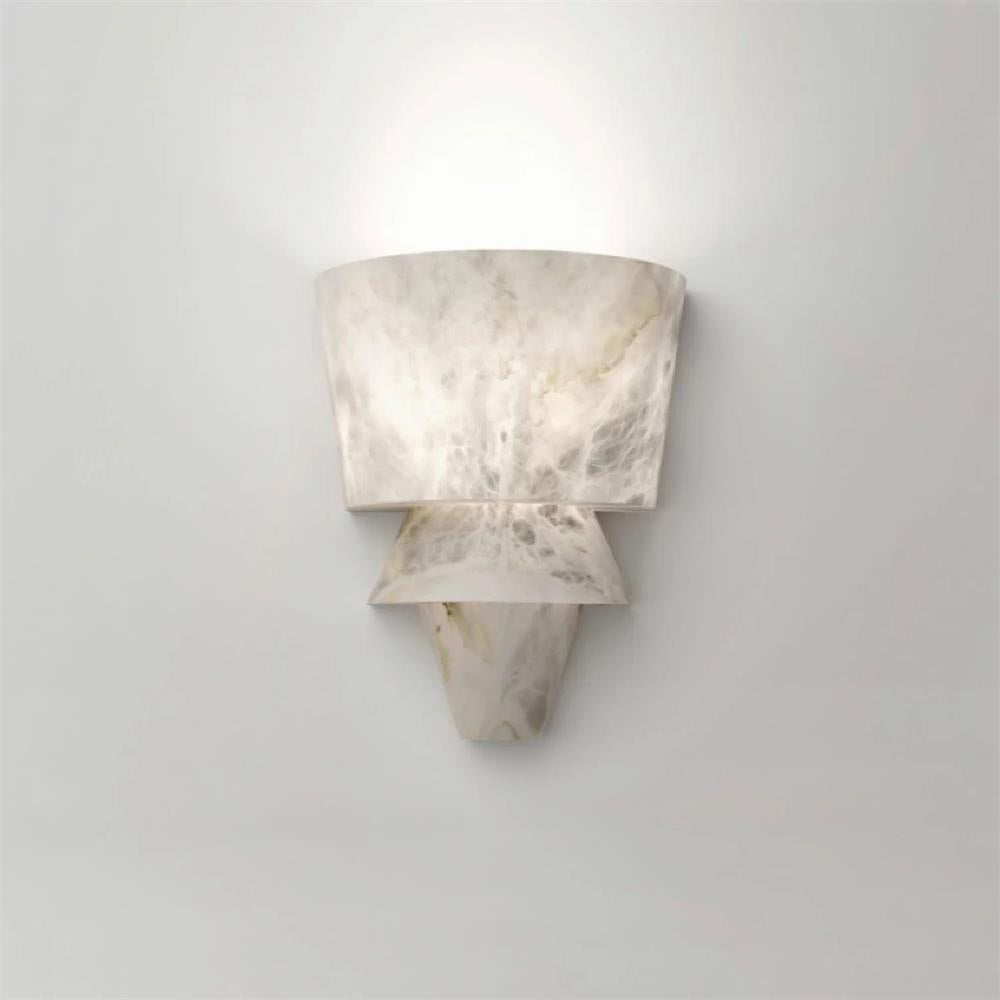 Elyon Elegant White Alabaster Wall Lamp - Letslighting