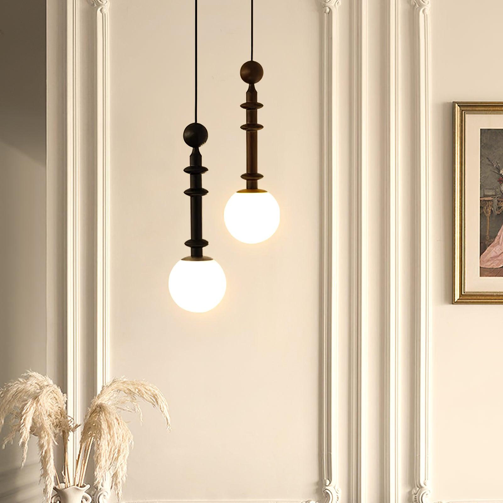 Roman Column Small Pendant Light - Letslighting