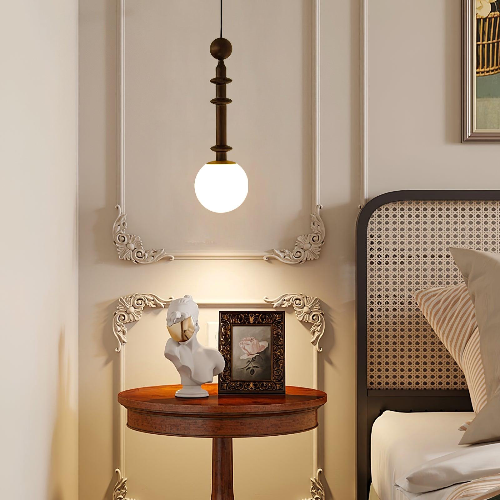 Roman Column Small Pendant Light - Letslighting