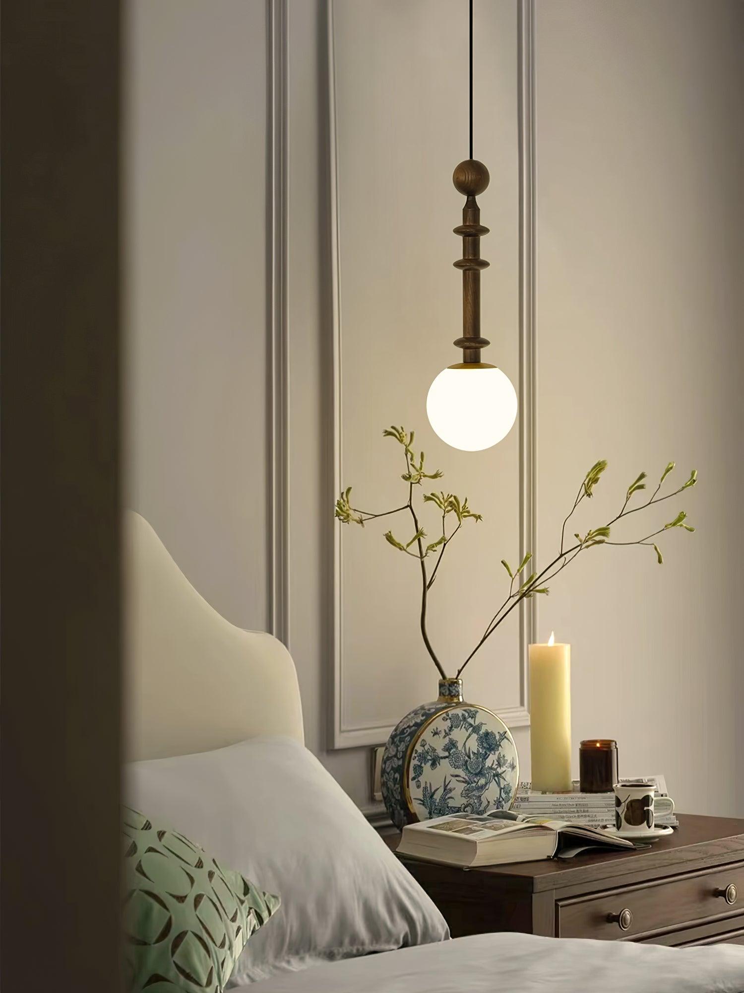 Roman Column Small Pendant Light - Letslighting