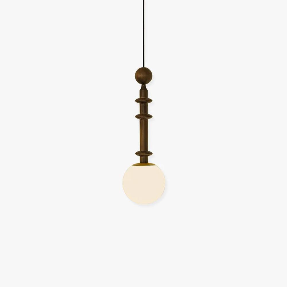 Roman Column Small Pendant Light - Letslighting