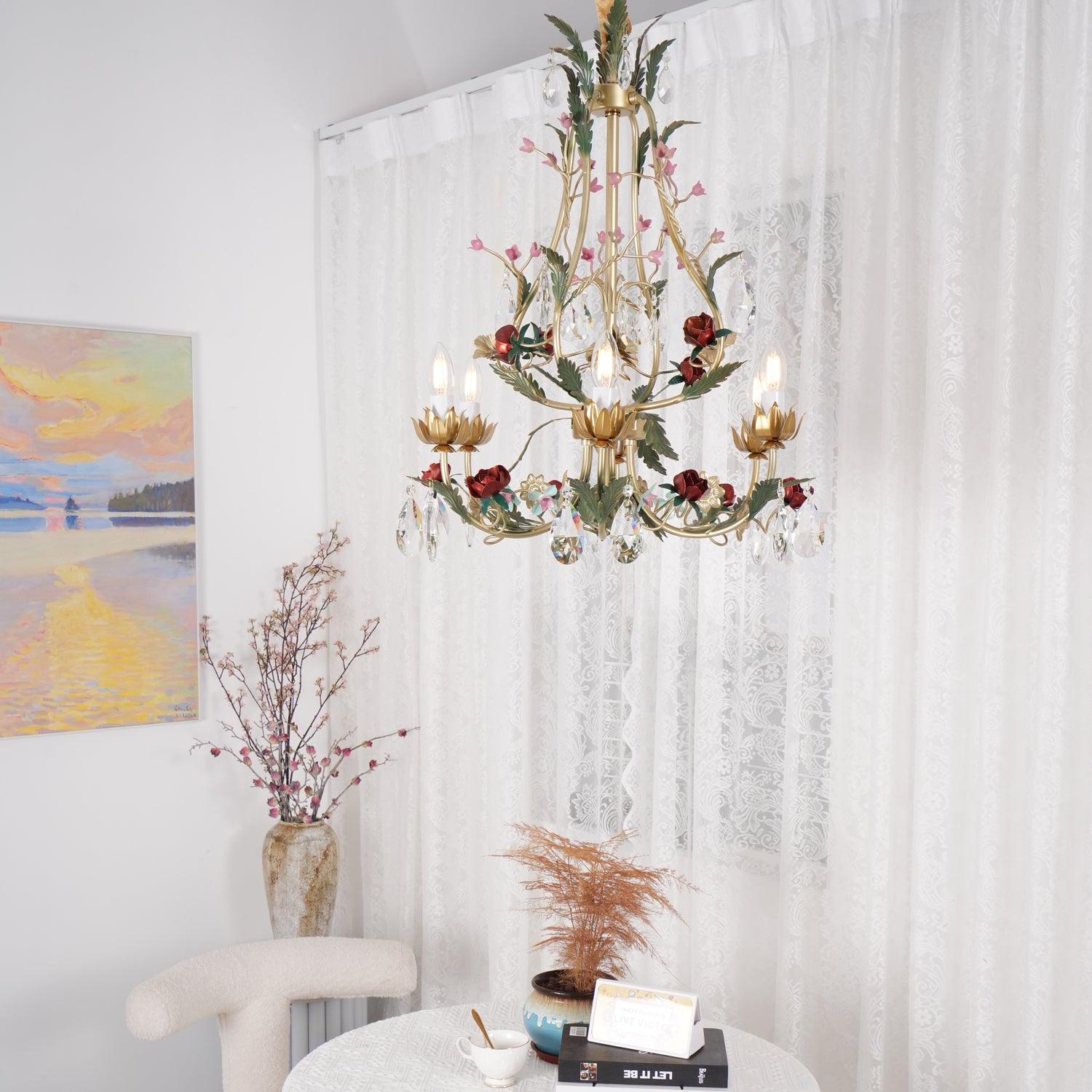 Rose Love Chandelier - Letslighting