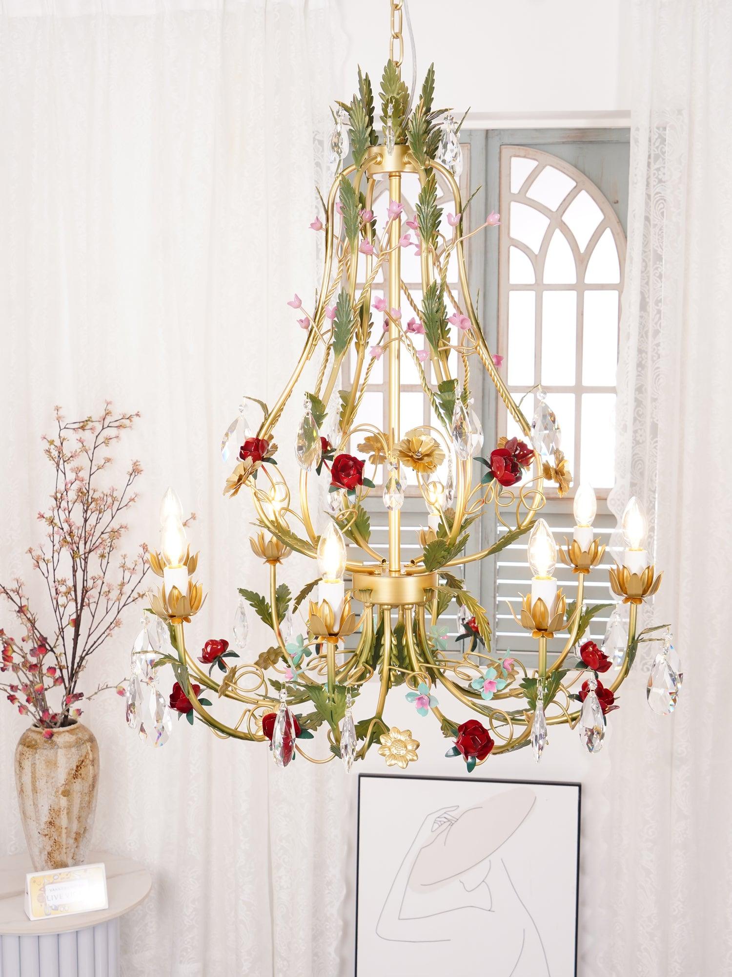 Rose Love Chandelier - Letslighting