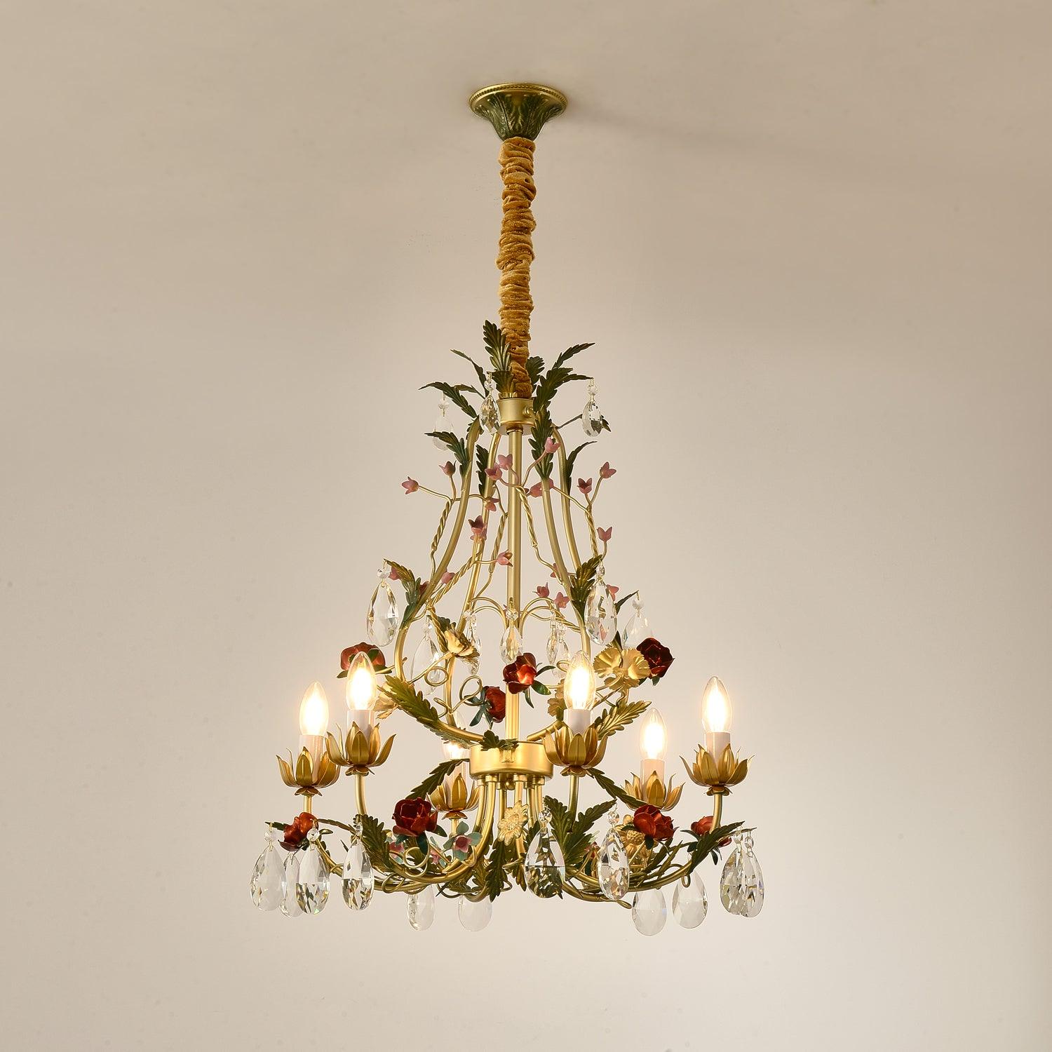 Rose Love Chandelier - Letslighting
