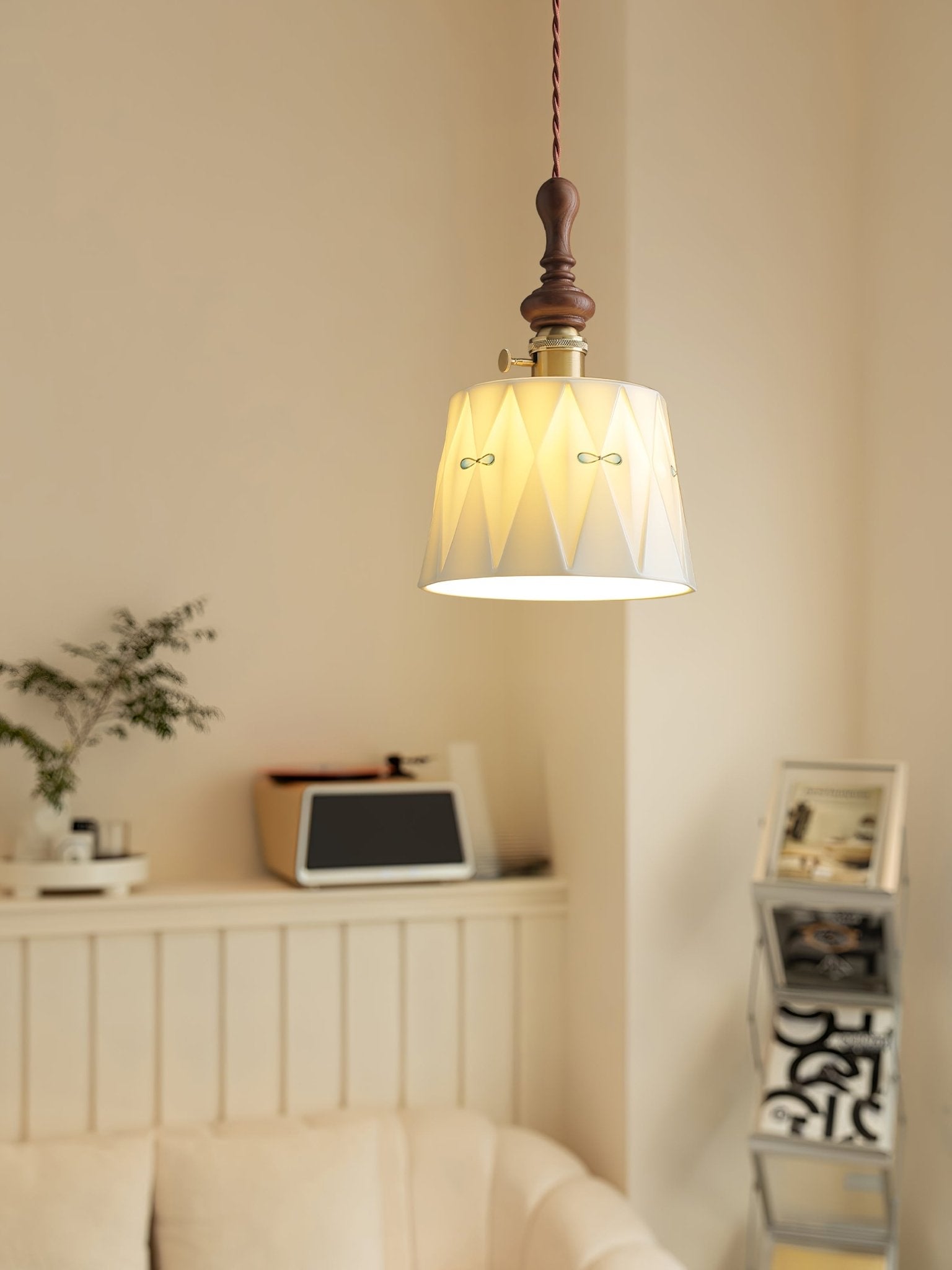 Roselind Ceramic Pendant Light - Letslighting