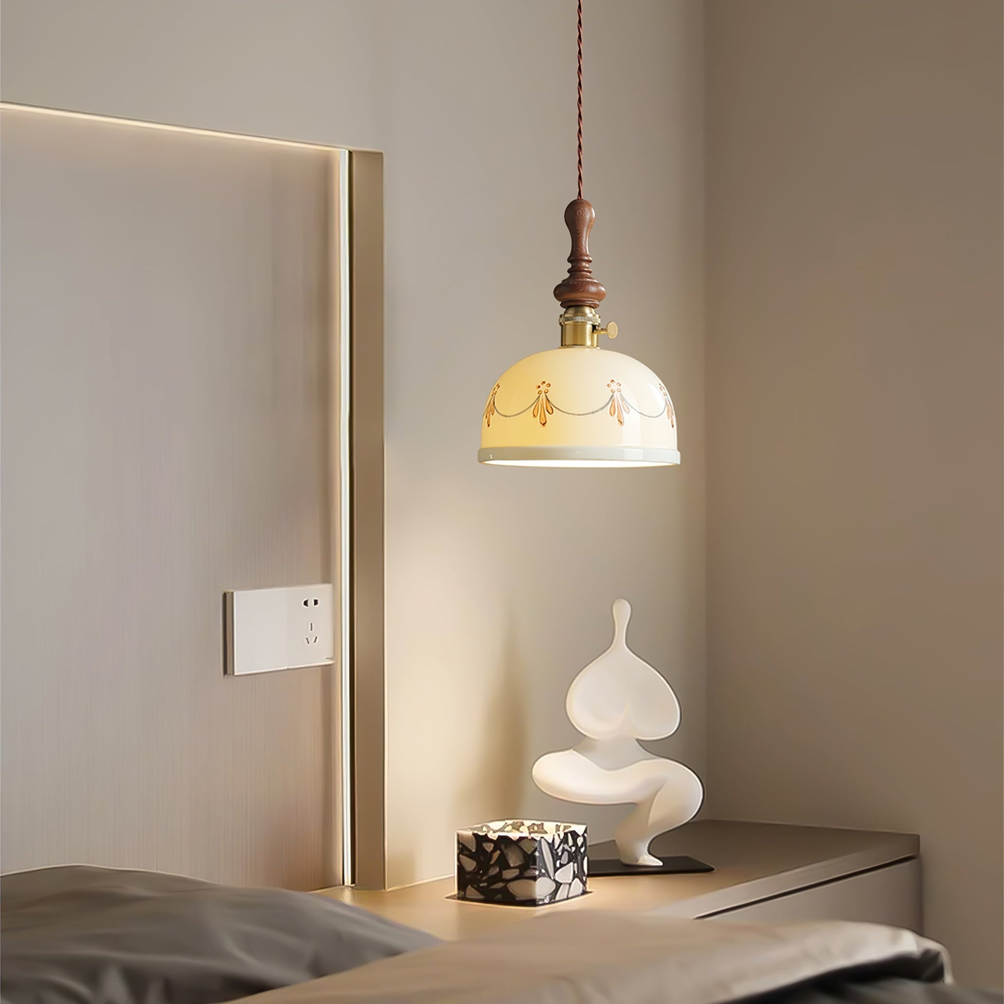 Roselind Ceramic Pendant Light - Letslighting