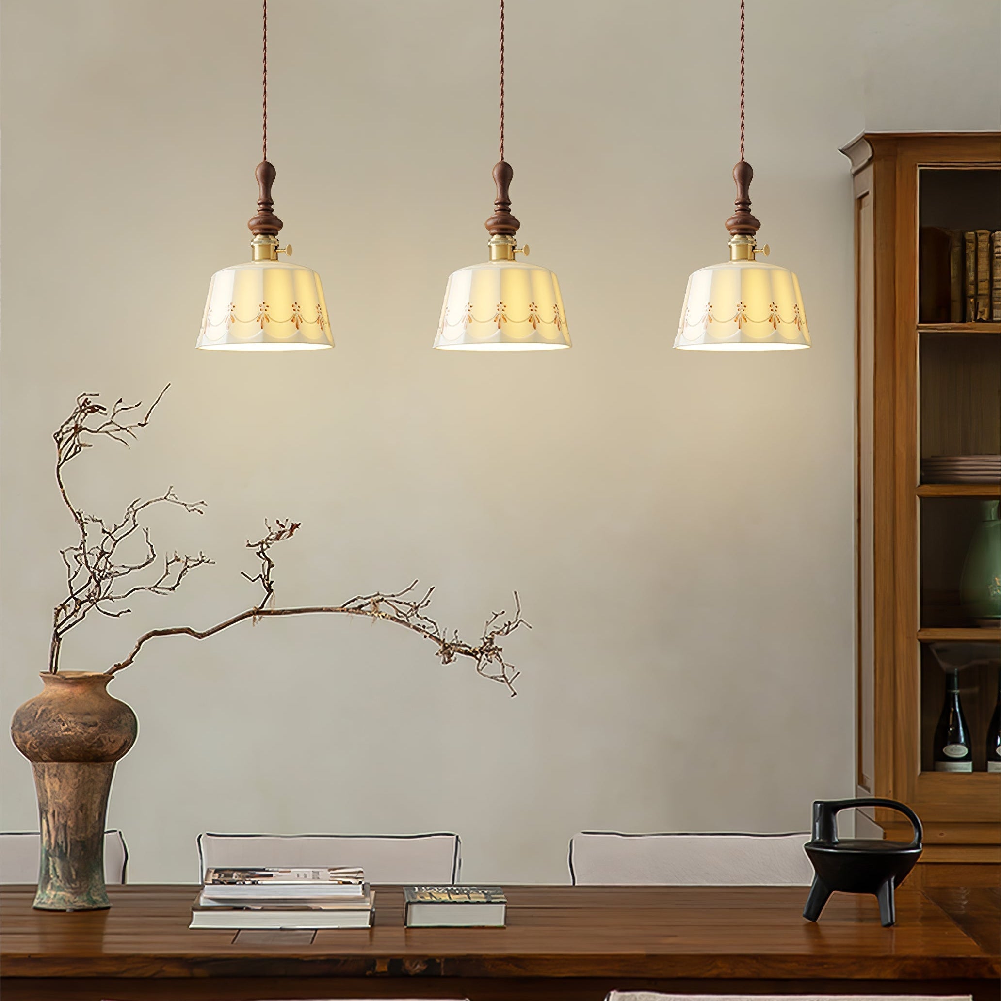 Roselind Ceramic Pendant Light - Letslighting