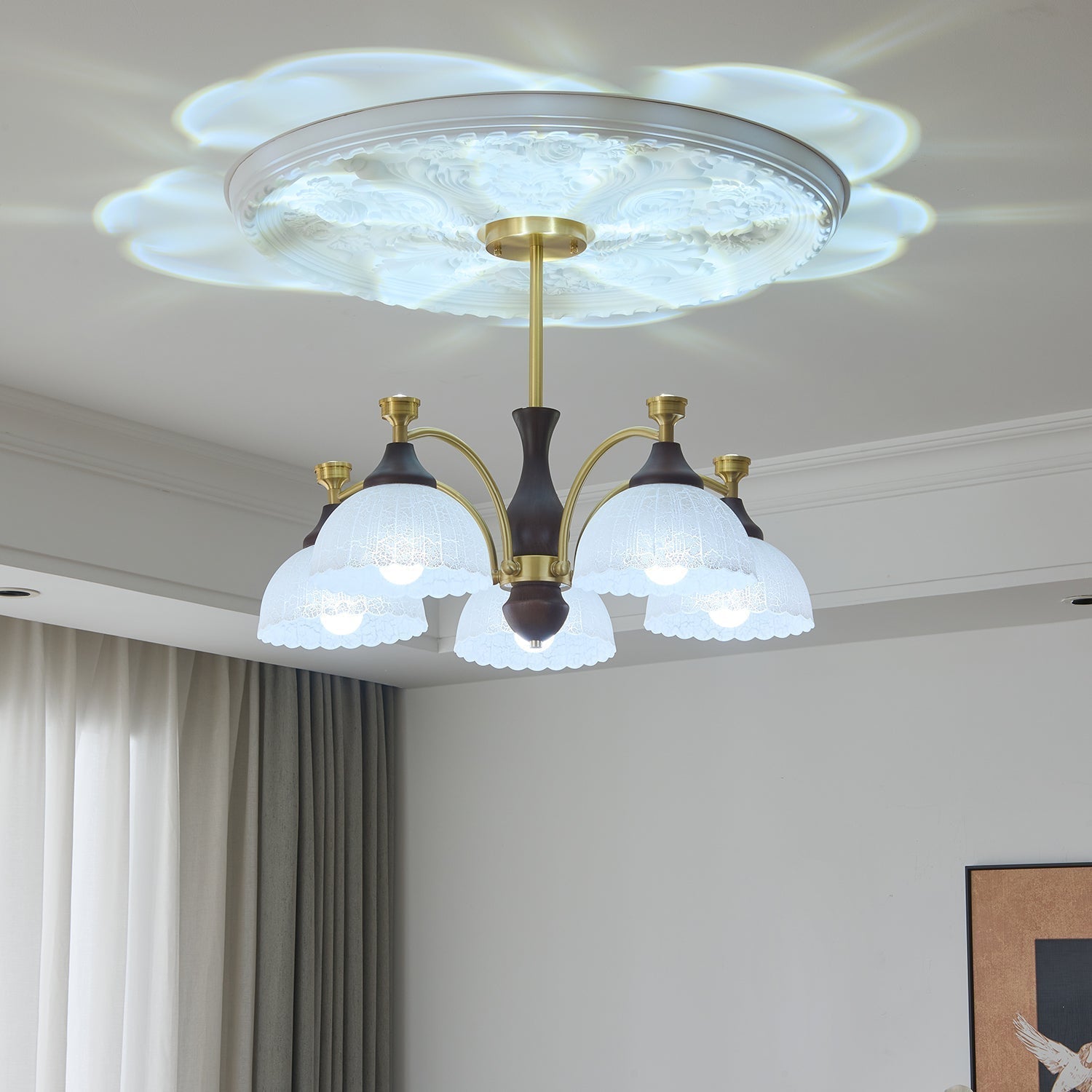 Rosetta Chandelier - Letslighting
