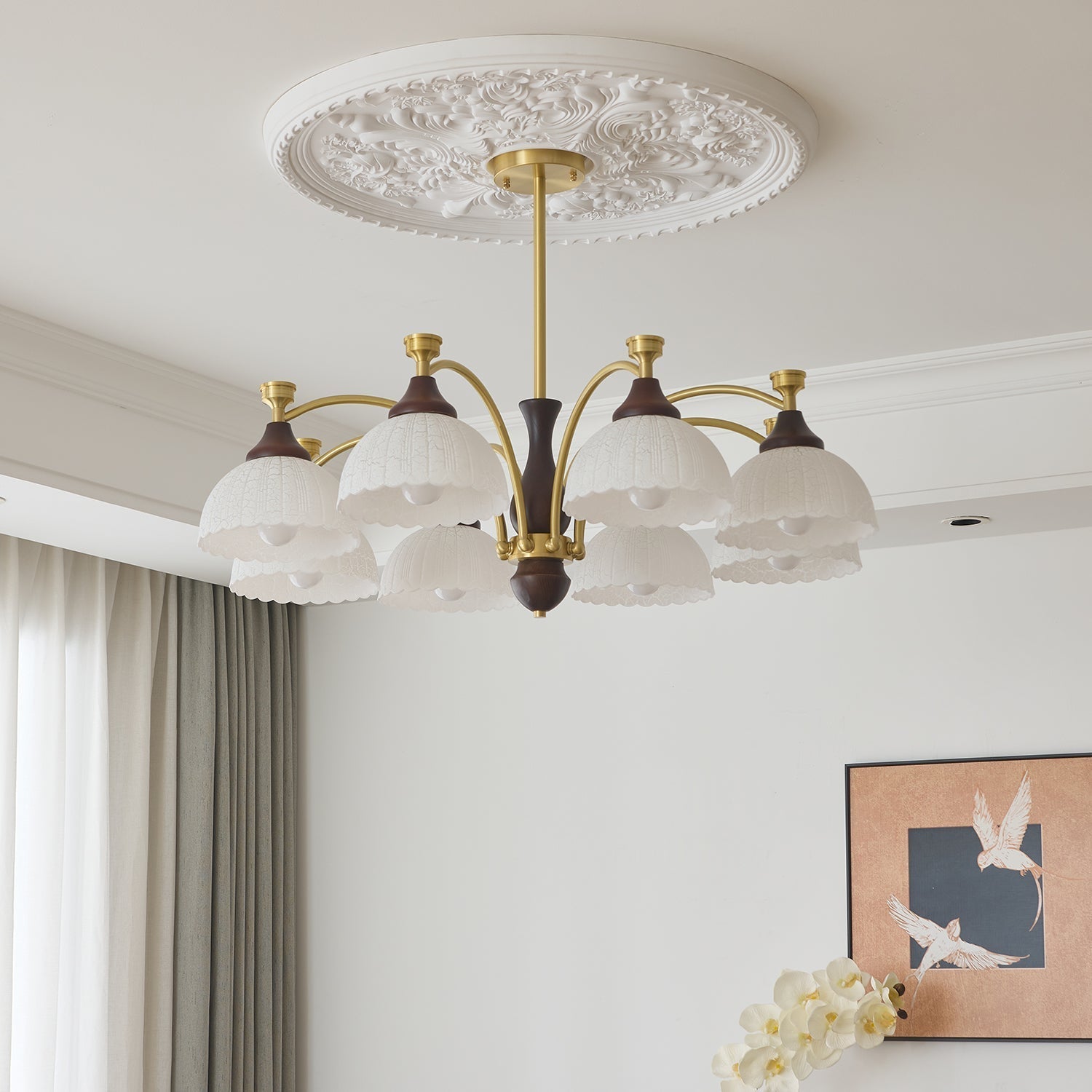 Rosetta Chandelier - Letslighting
