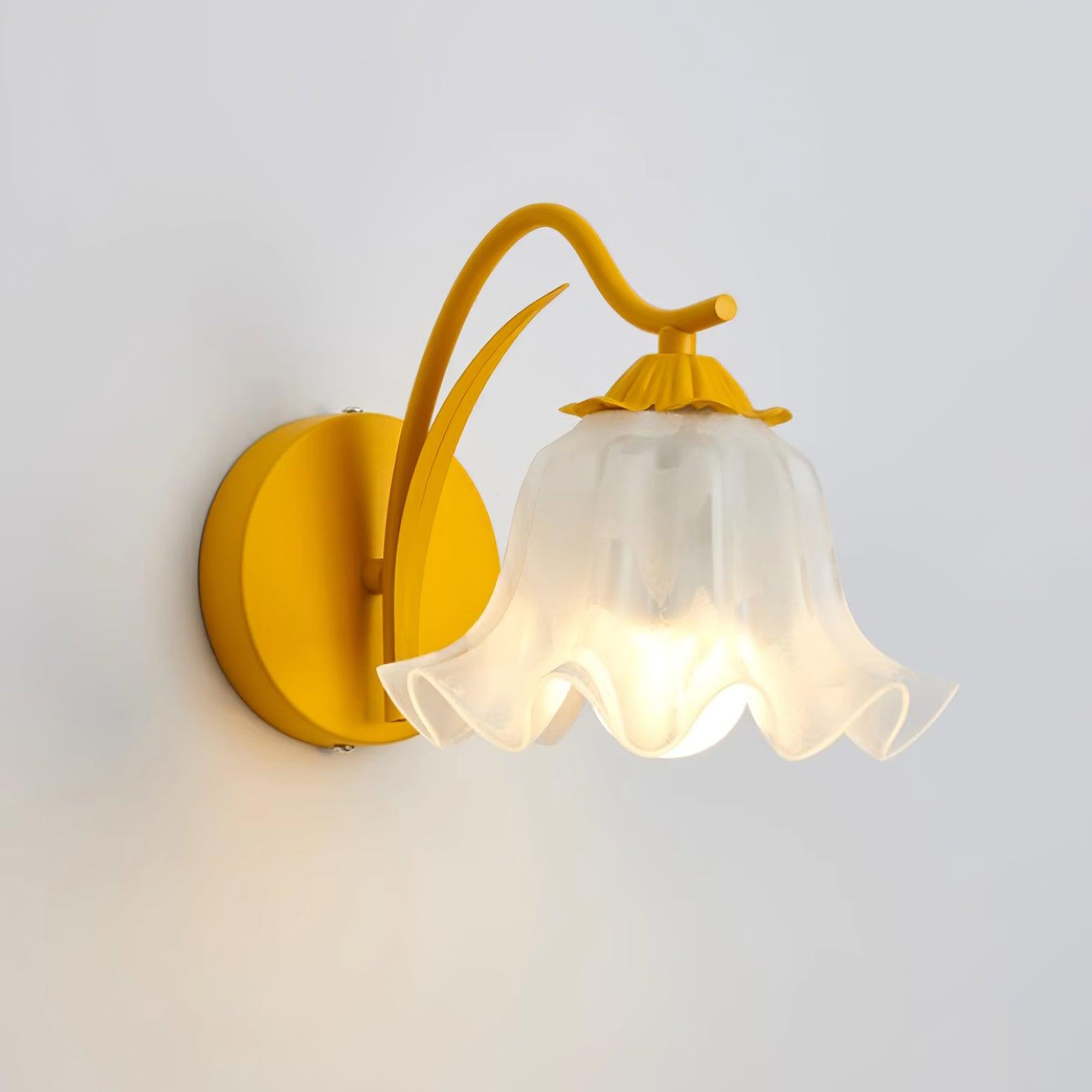 Wall Lamp Botanical Whimsy Green Stem - Letslighting