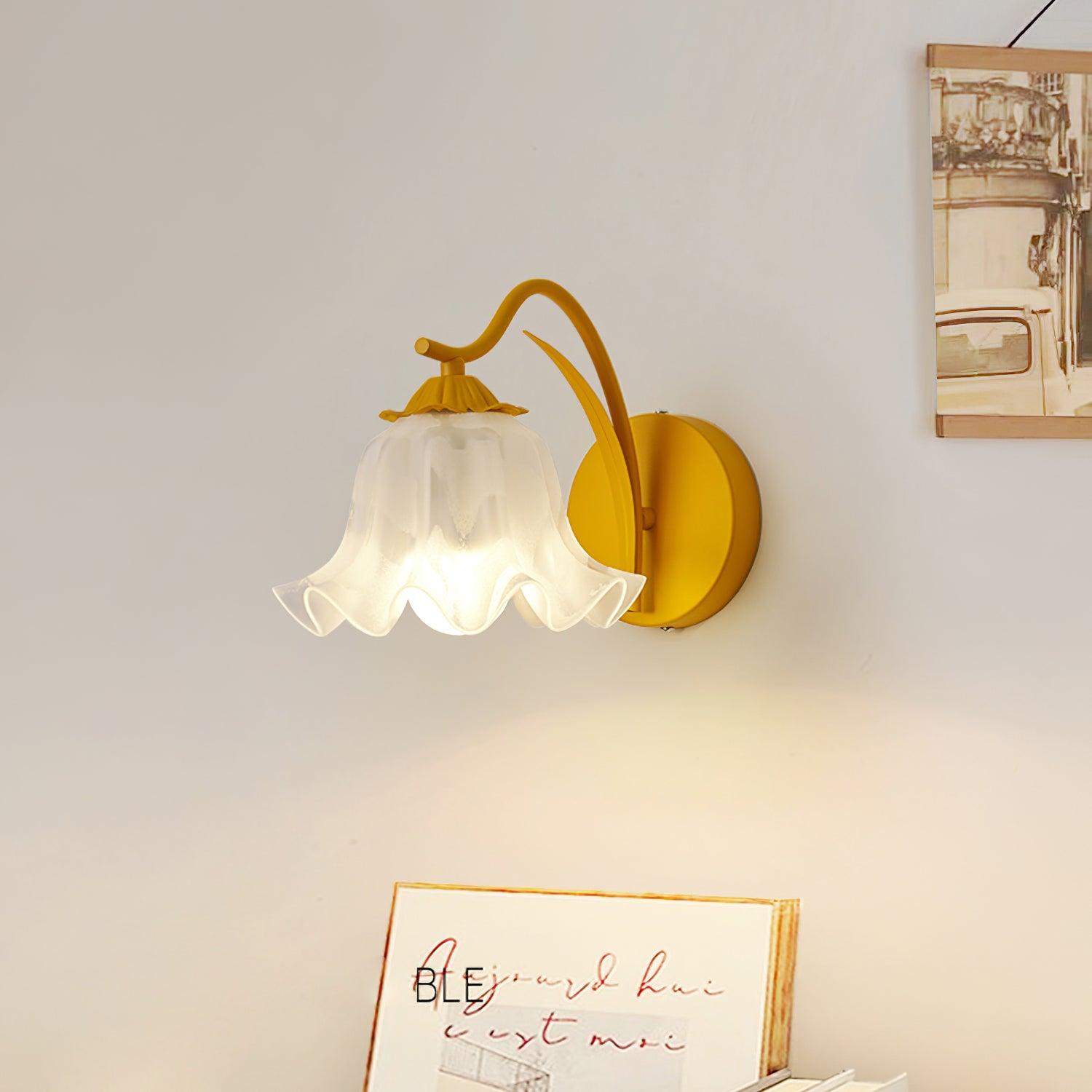 Wall Lamp Botanical Whimsy Green Stem - Letslighting