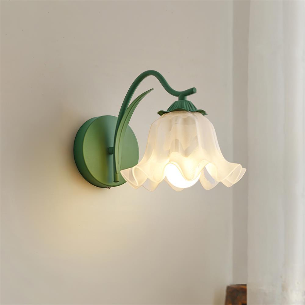 Wall Lamp Botanical Whimsy Green Stem - Letslighting