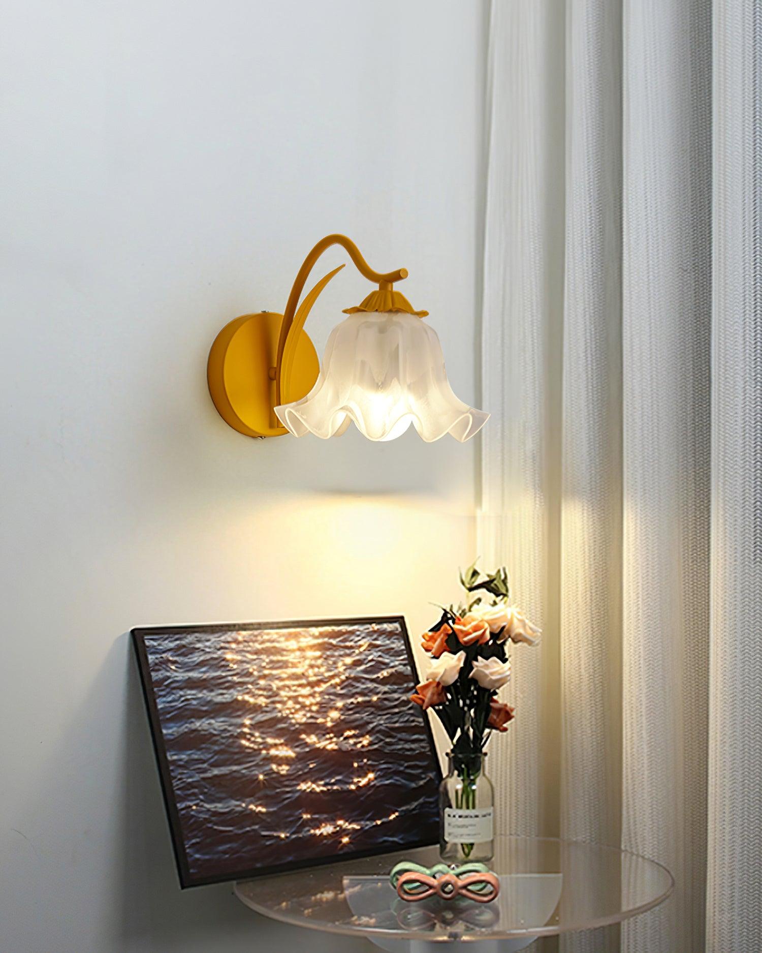Wall Lamp Botanical Whimsy Green Stem - Letslighting