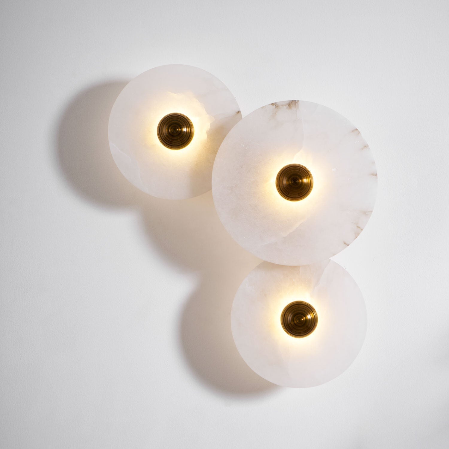 Selene Minimalist Alabaster Ceiling Light - Letslighting