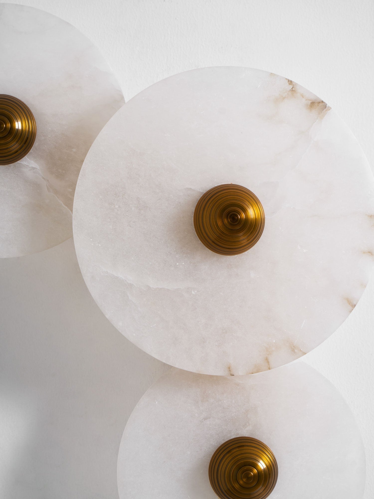 Selene Minimalist Alabaster Ceiling Light - Letslighting