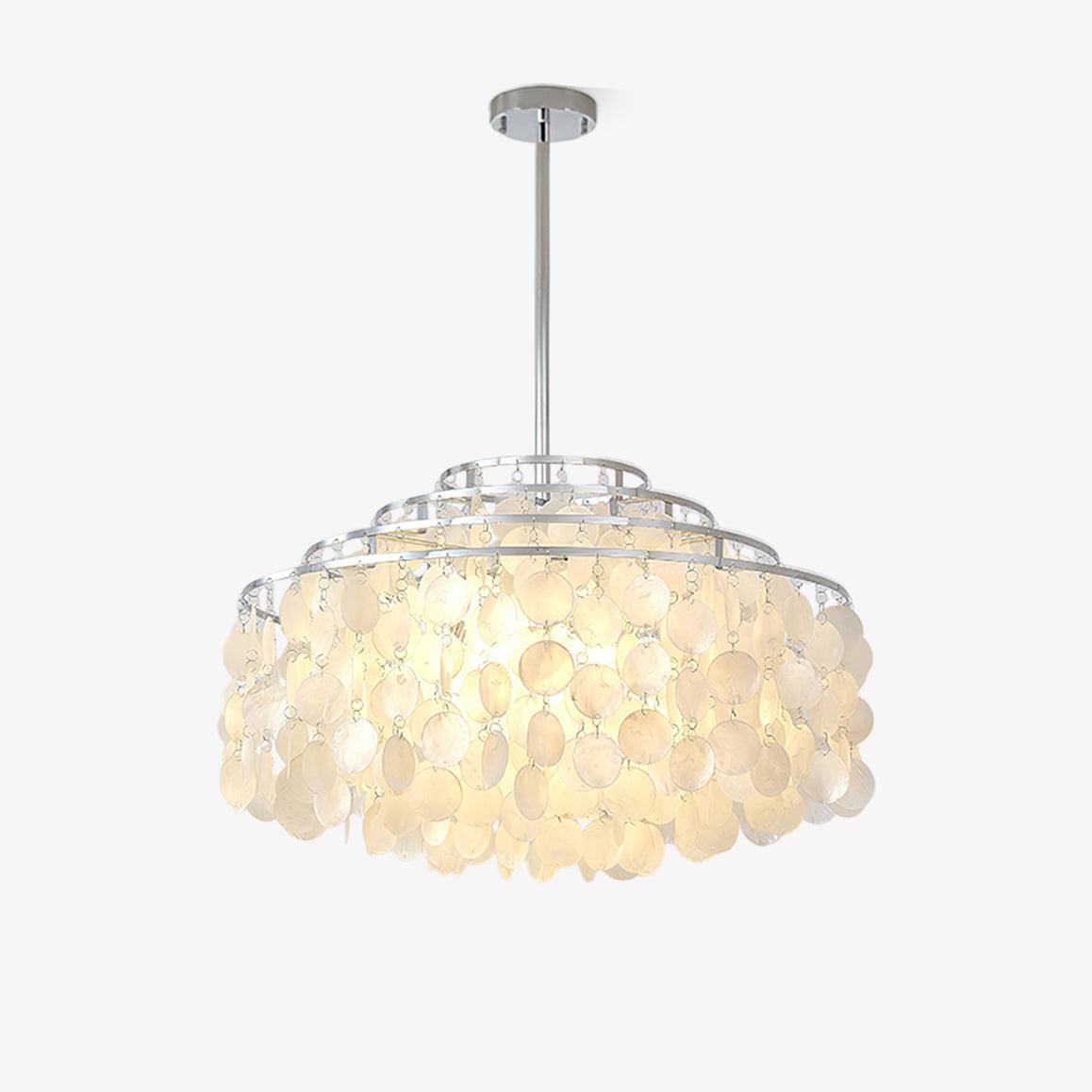 Round Shell Chandelier B - Letslighting