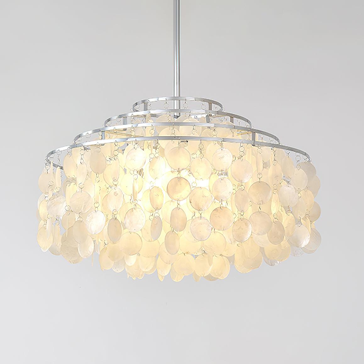 Round Shell Chandelier B - Letslighting