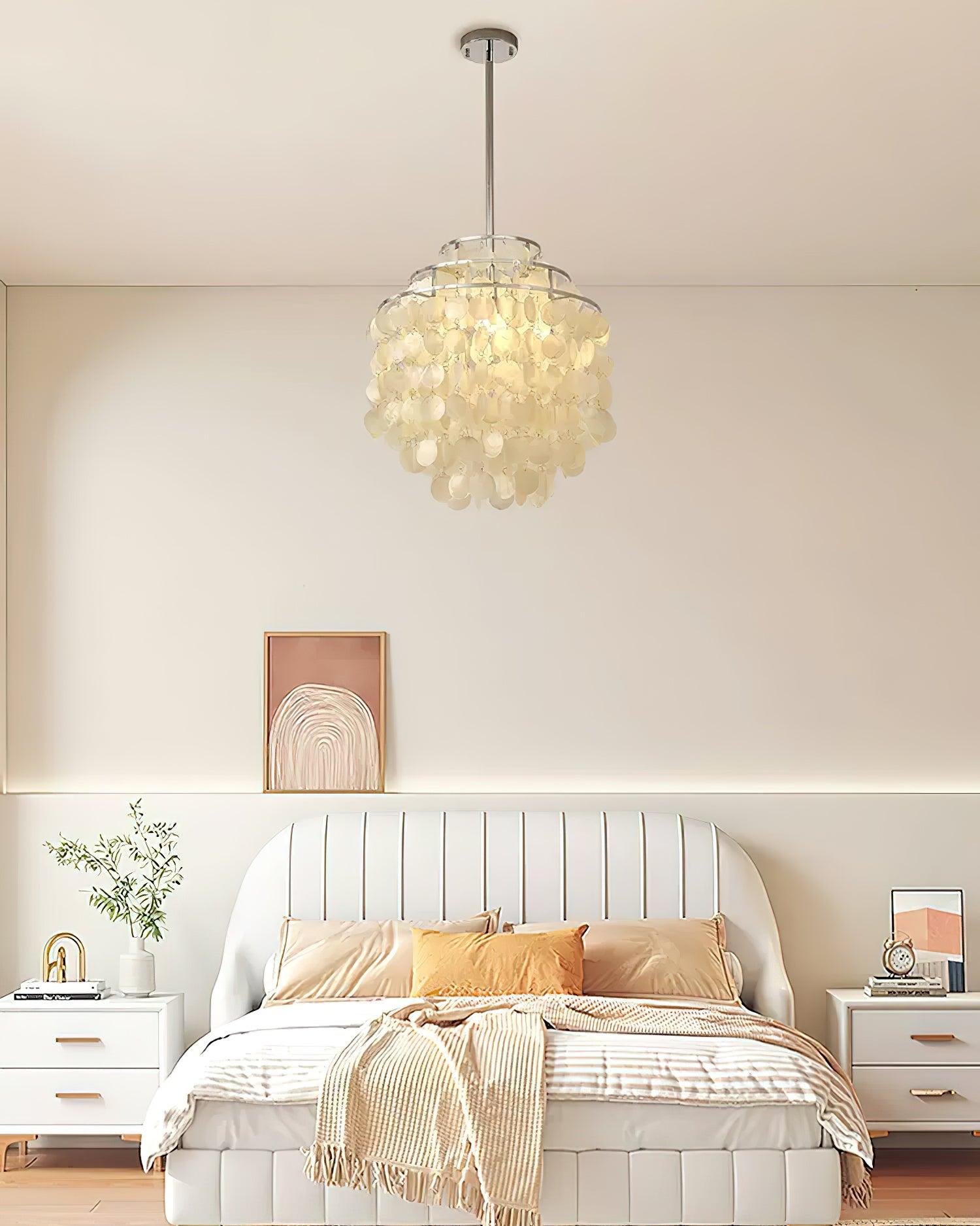 Round Shell Chandelier B - Letslighting