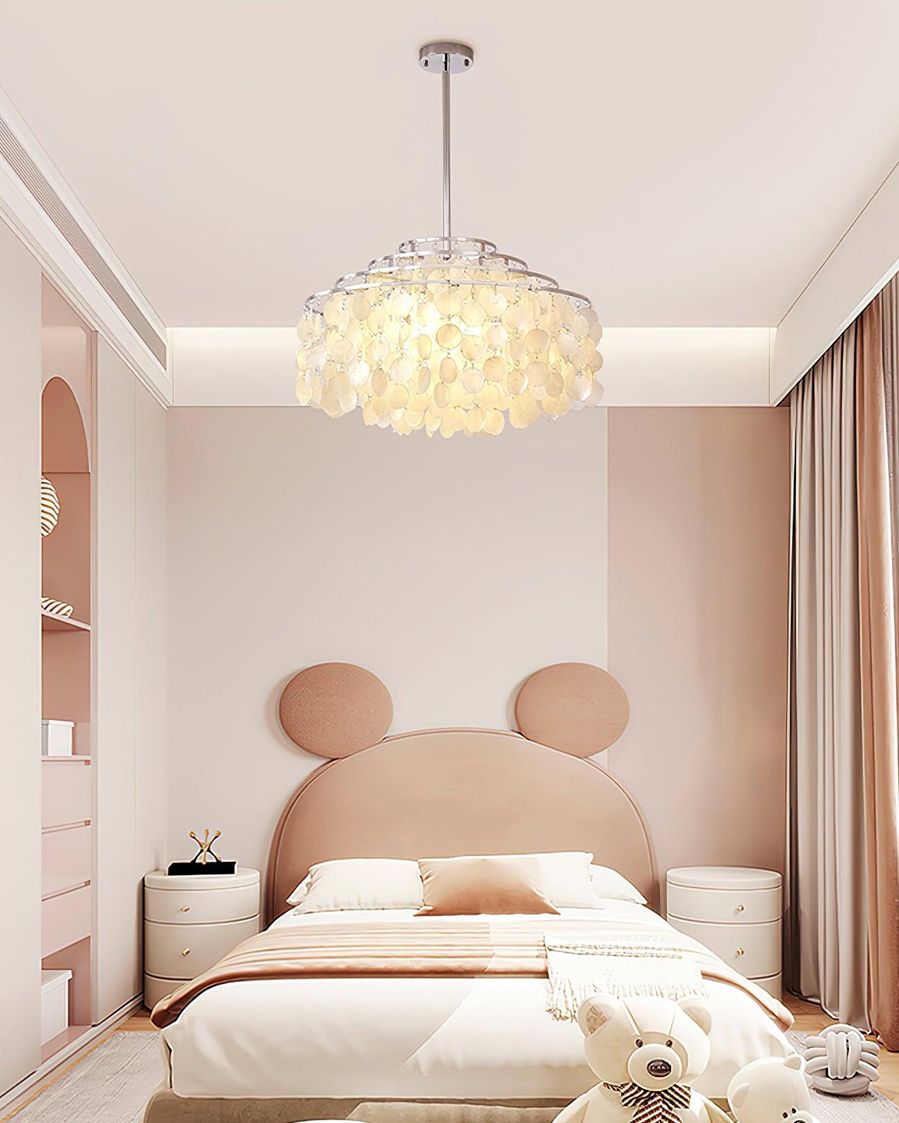 Round Shell Chandelier B - Letslighting