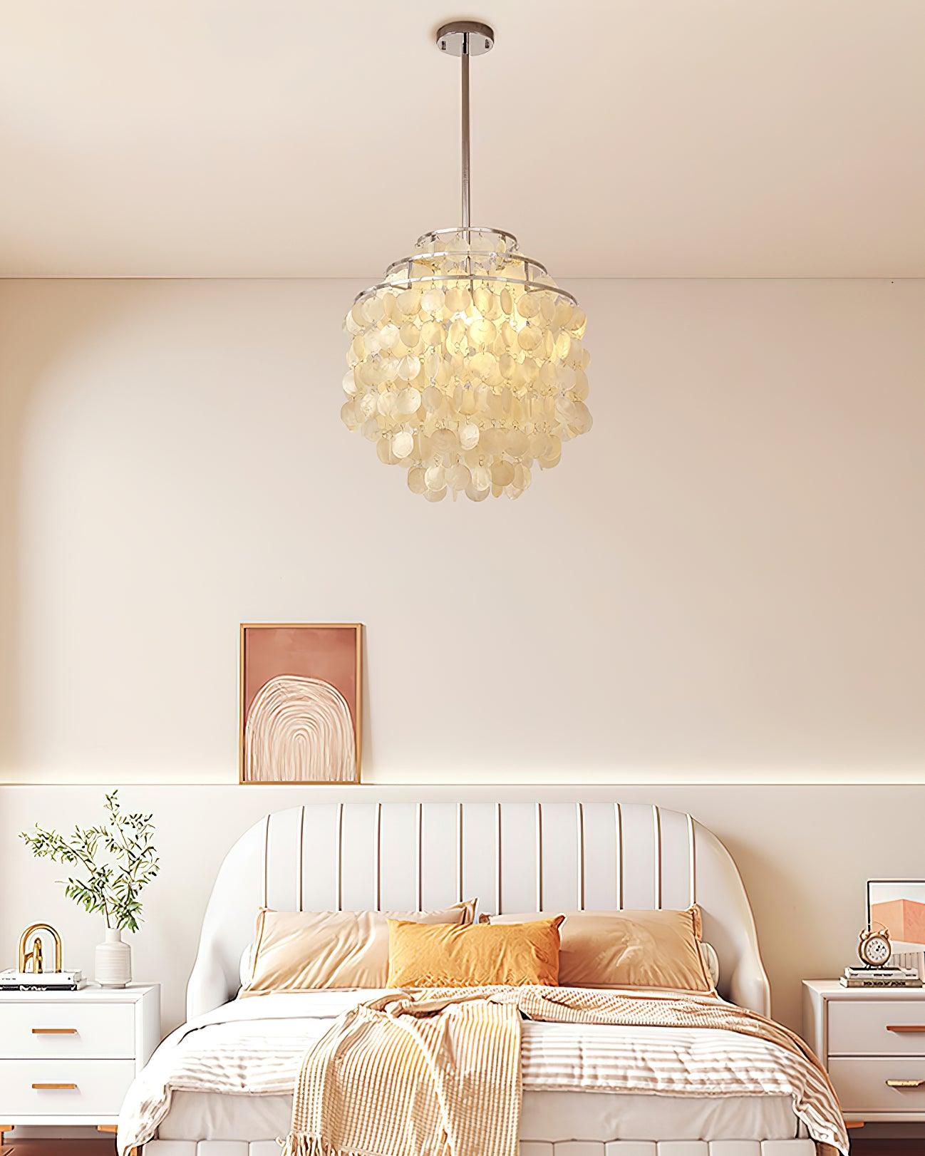 Round Shell Chandelier B - Letslighting