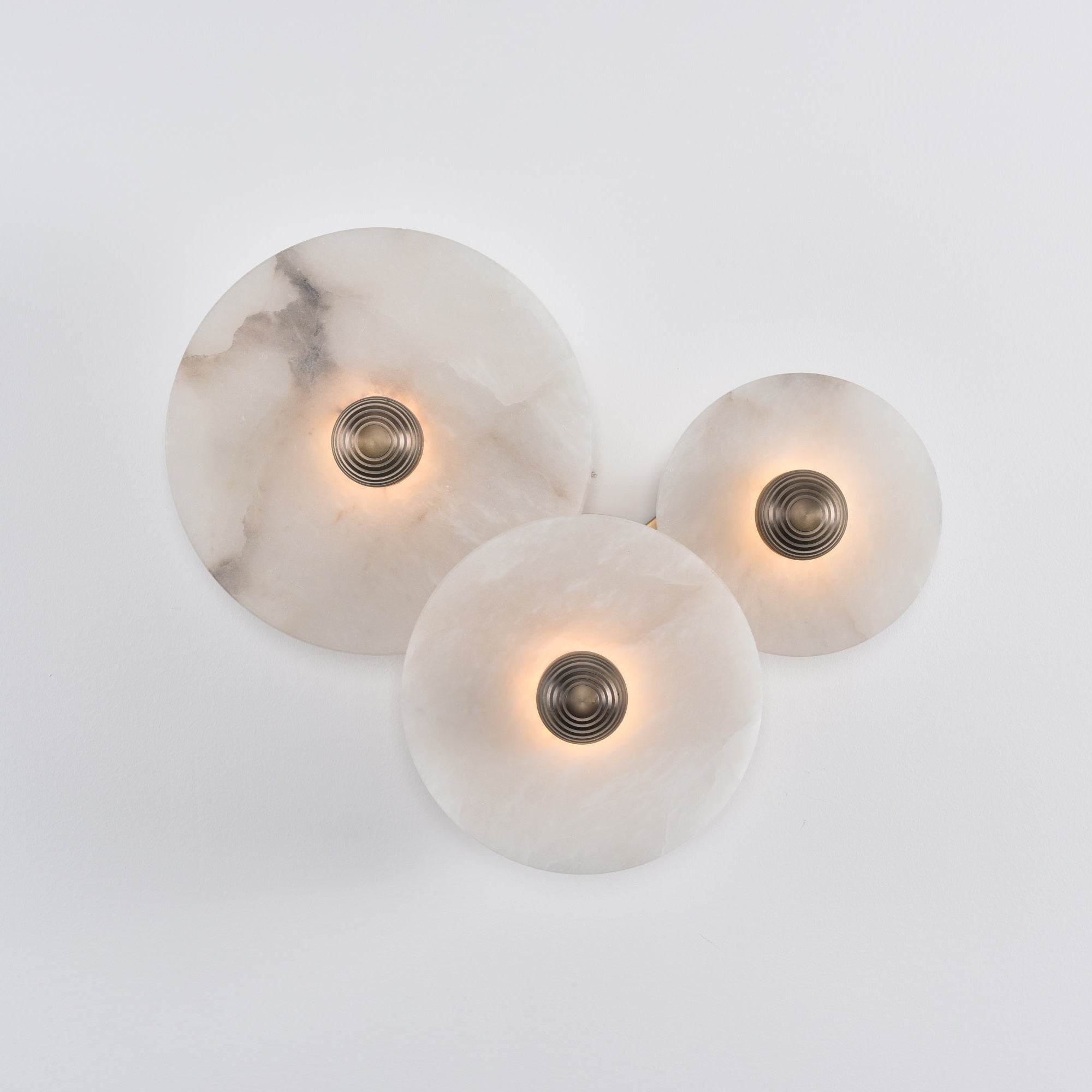 Selene Minimalist Alabaster Ceiling Light - Letslighting