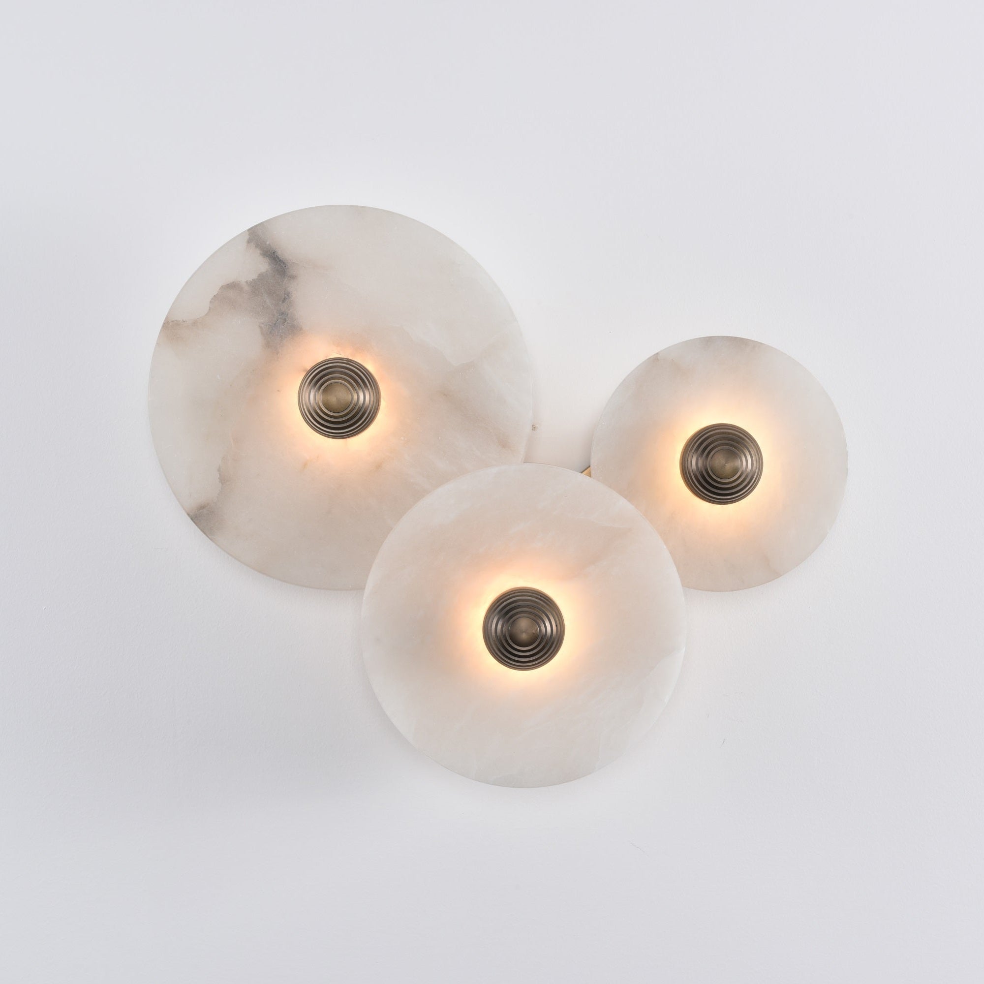 Selene Minimalist Alabaster Ceiling Light - Letslighting