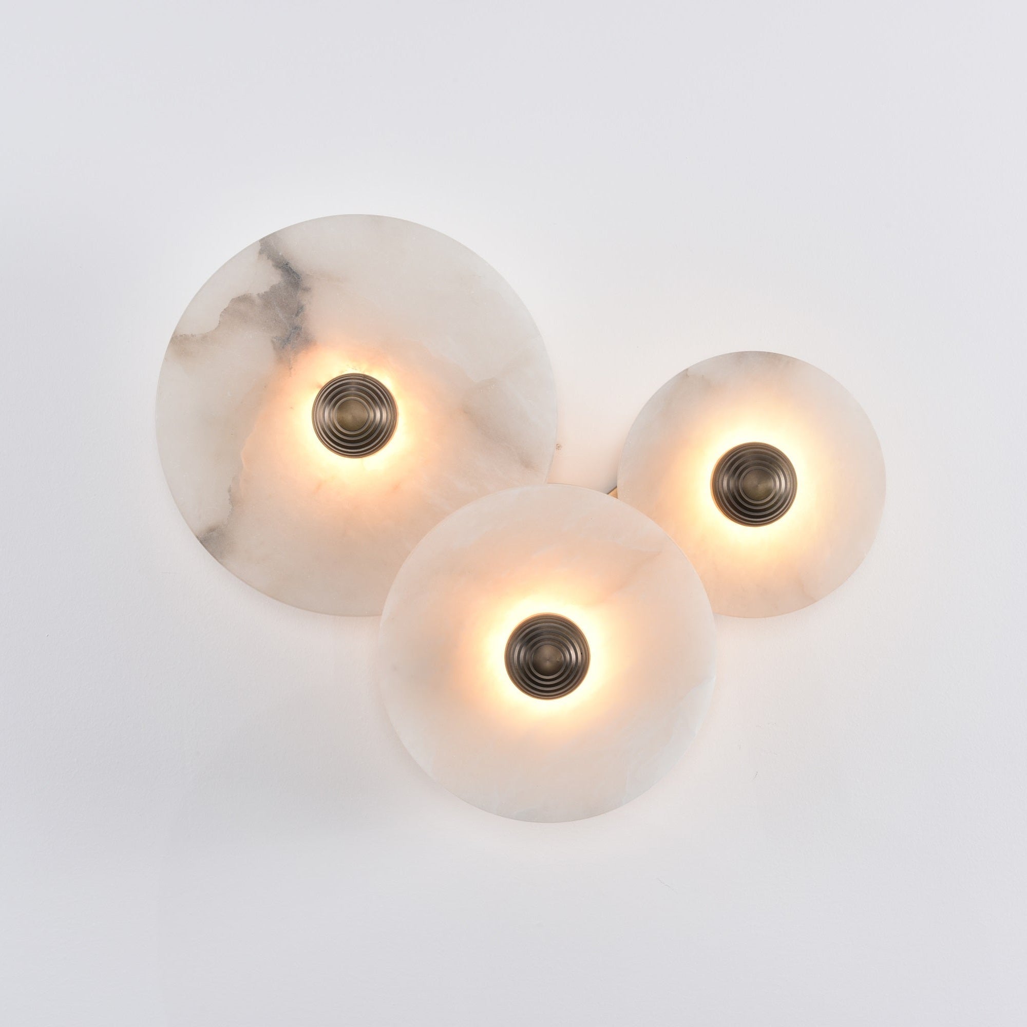 Selene Minimalist Alabaster Ceiling Light - Letslighting