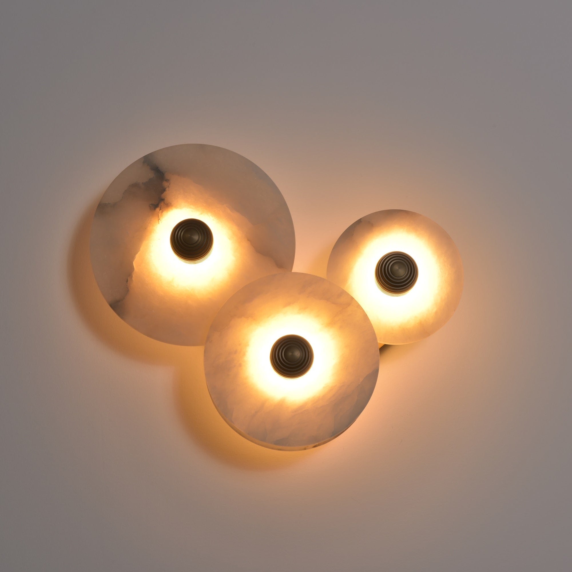 Selene Minimalist Alabaster Ceiling Light - Letslighting