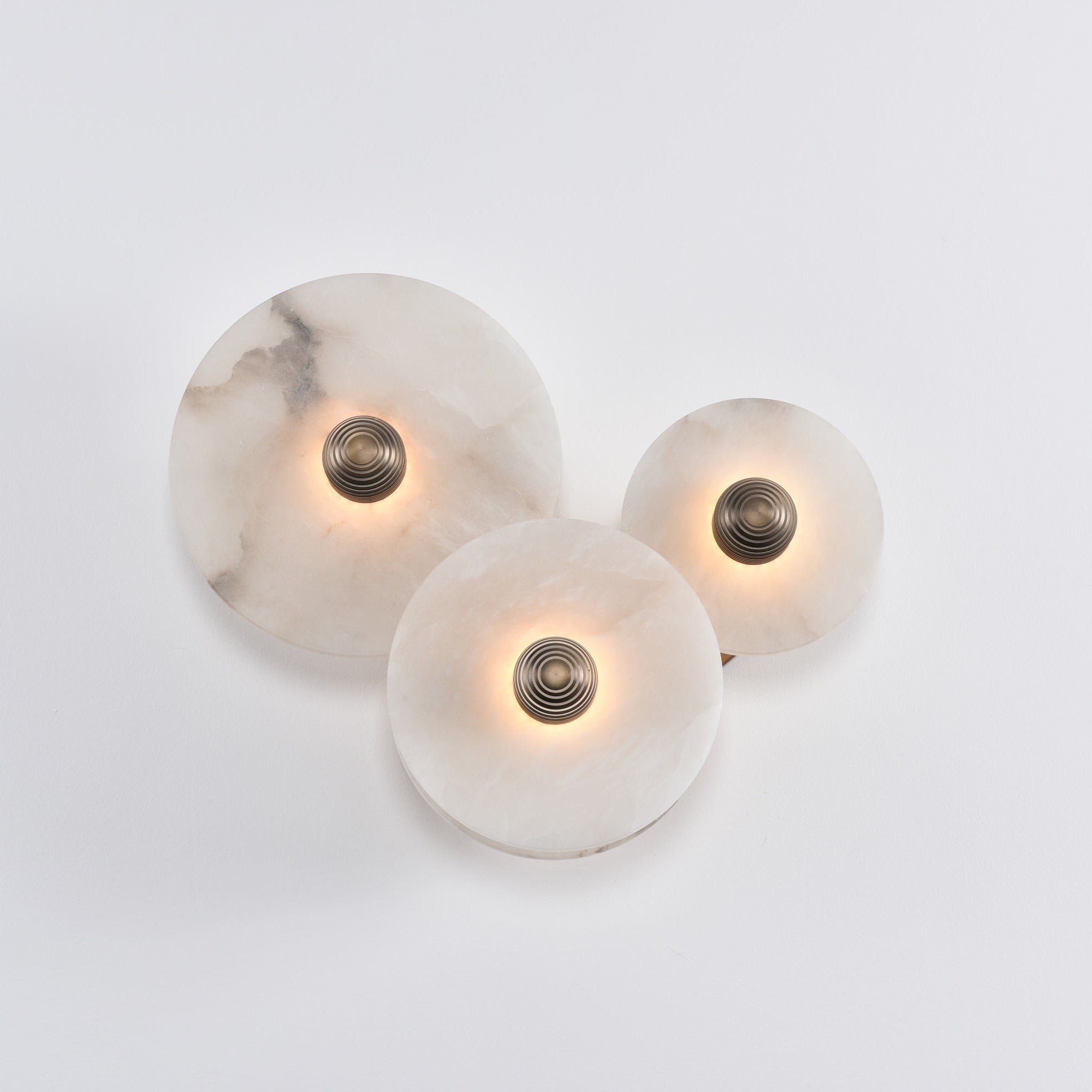 Selene Minimalist Alabaster Ceiling Light - Letslighting
