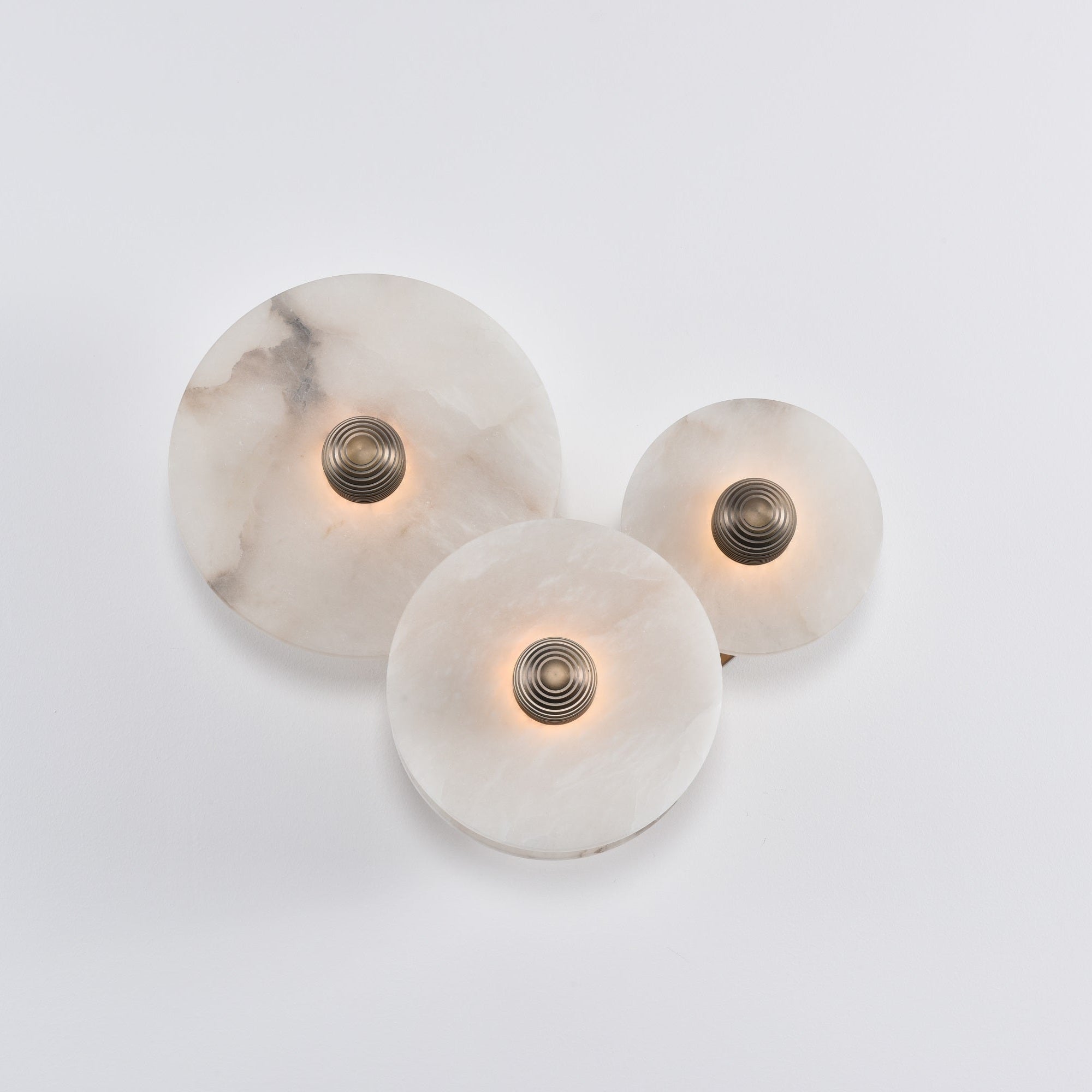 Selene Minimalist Alabaster Ceiling Light - Letslighting