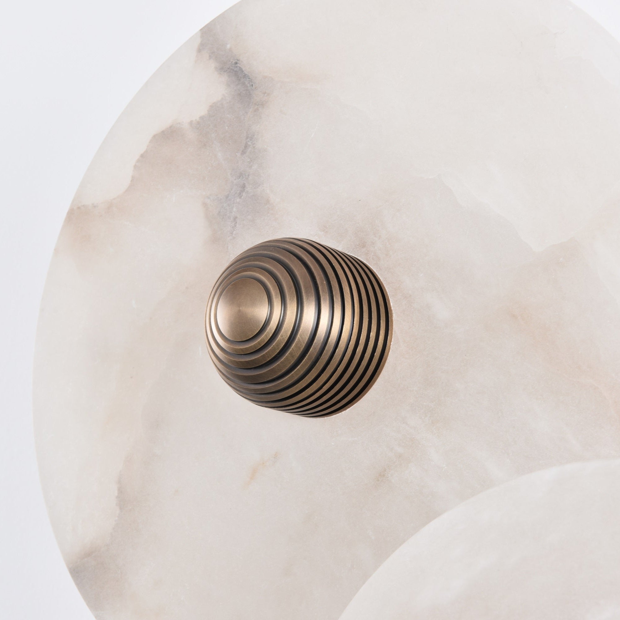 Selene Minimalist Alabaster Ceiling Light - Letslighting