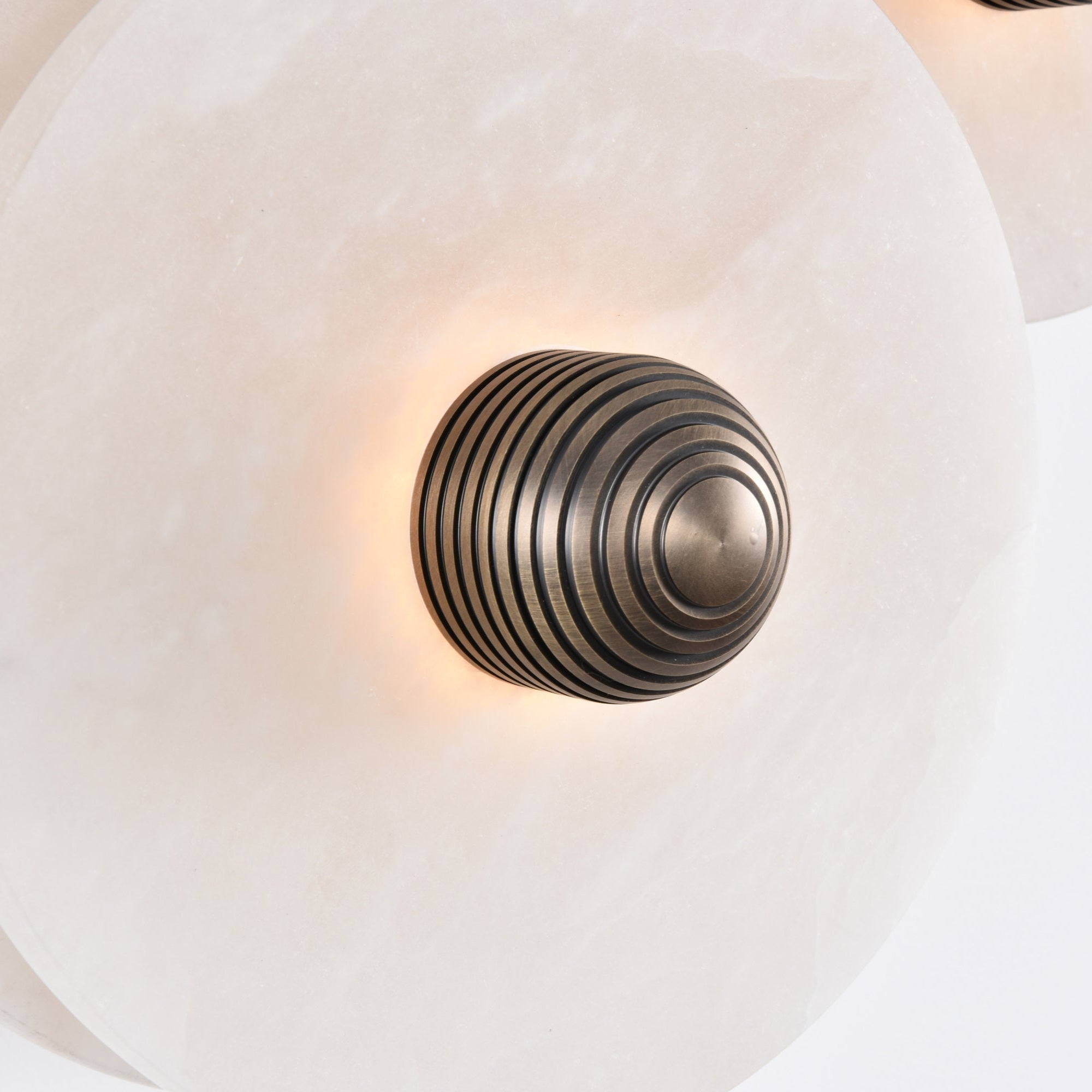 Selene Minimalist Alabaster Ceiling Light - Letslighting