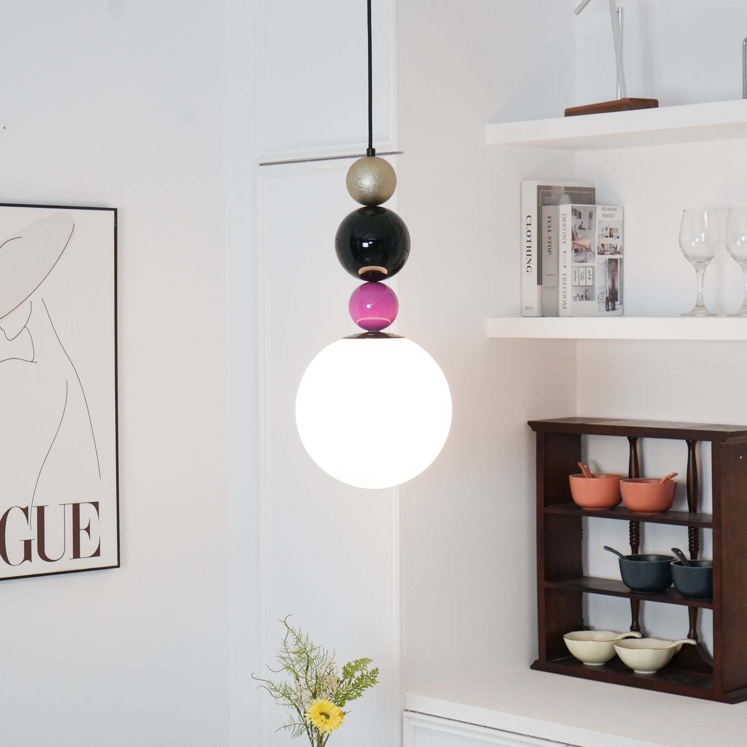 Round Balls Stacking Pendant Lamp - Letslighting