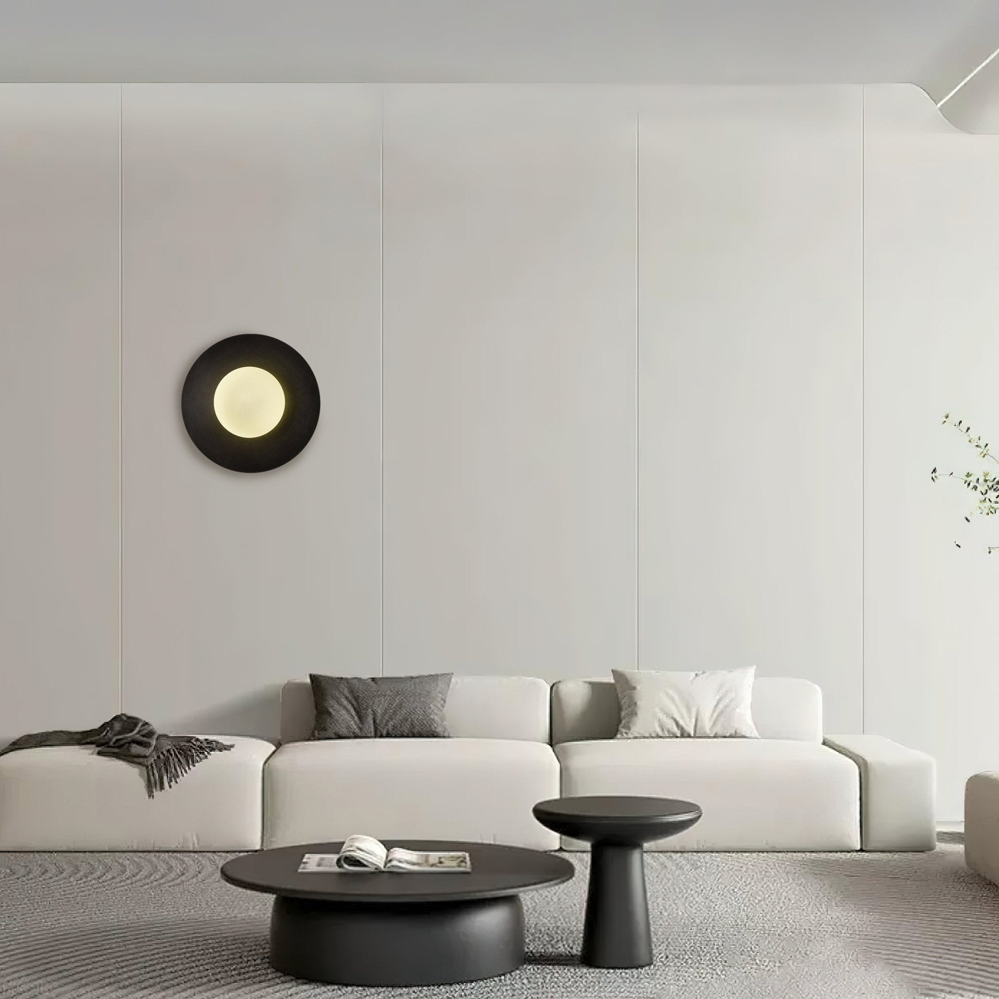 Round Glass Art Wall Lamp - Letslighting