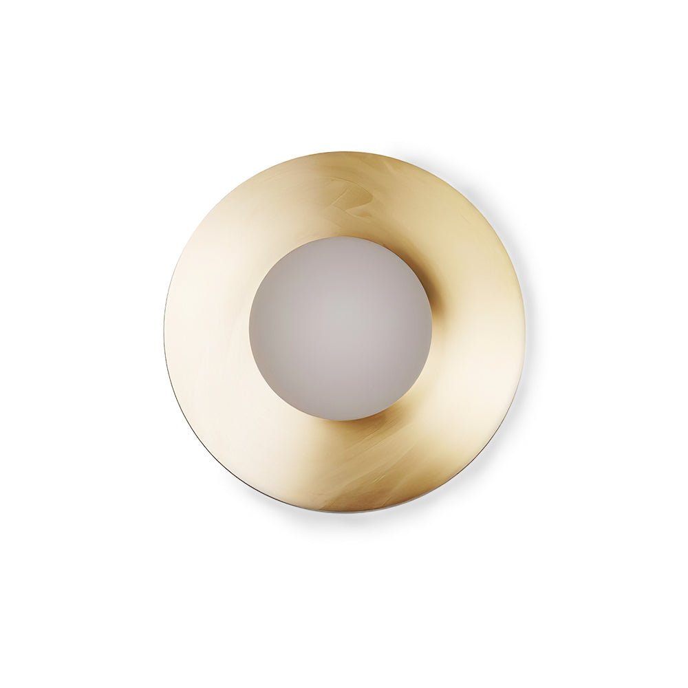 Round Glass Art Wall Lamp - Letslighting