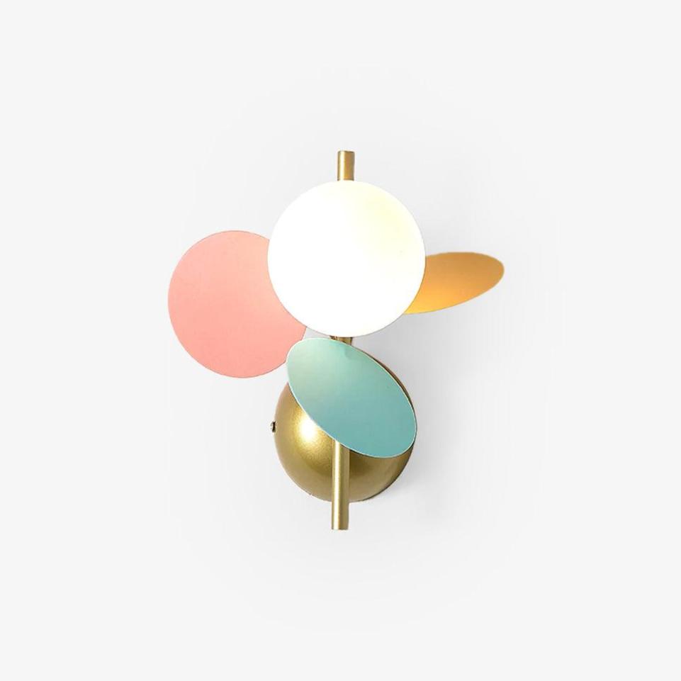 Round Macaron Wall Lamp - Letslighting