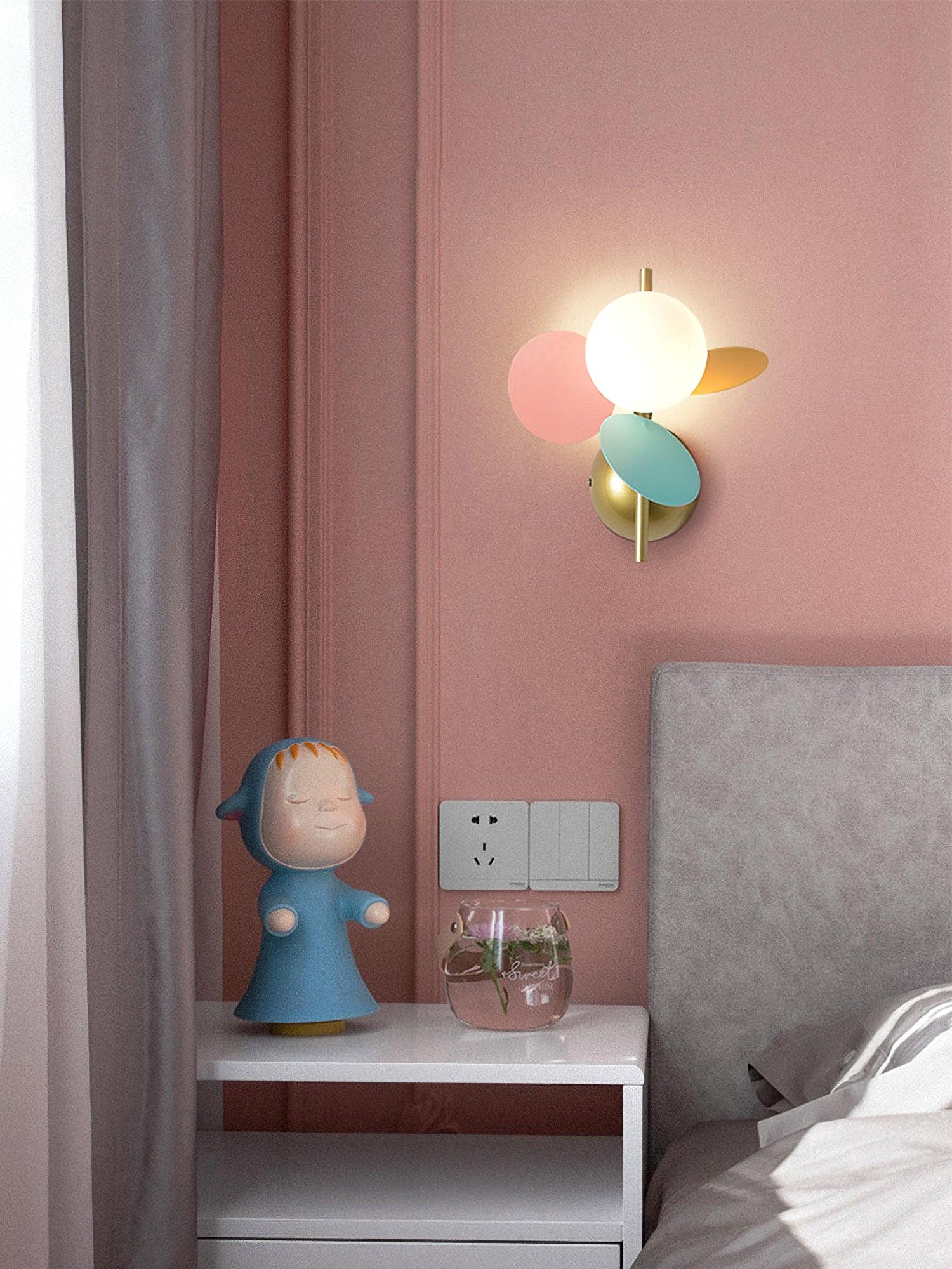 Round Macaron Wall Lamp - Letslighting