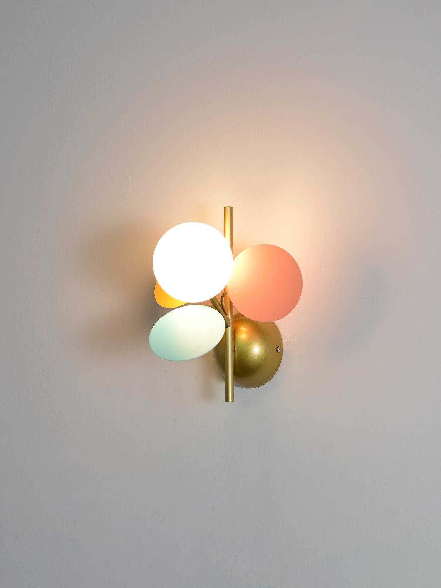 Round Macaron Wall Lamp - Letslighting