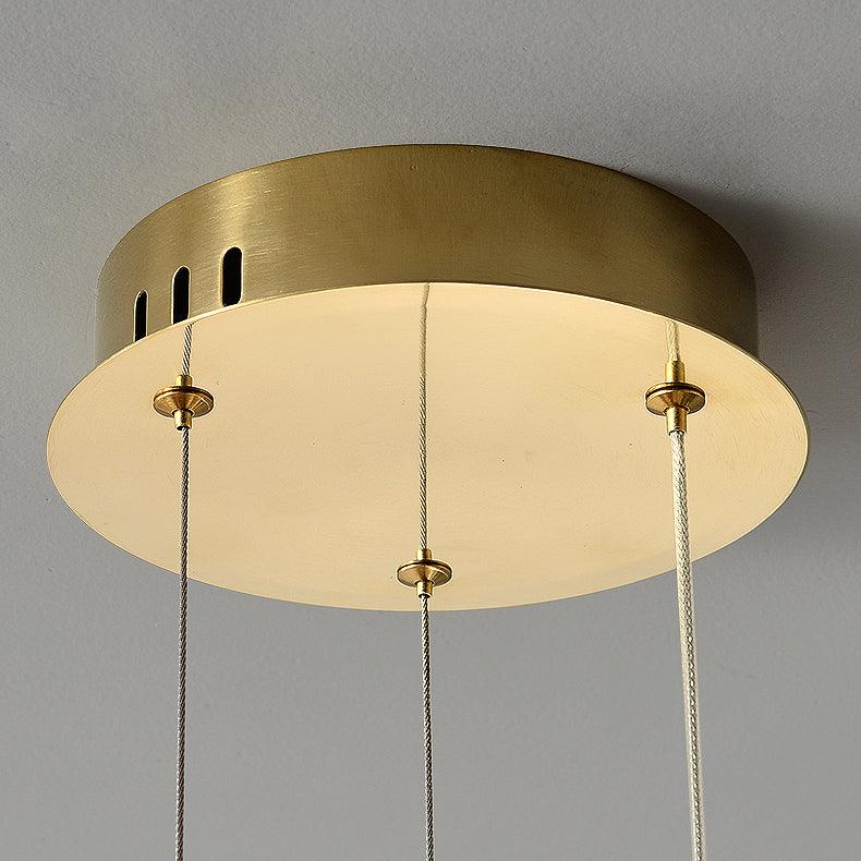Round Ring Crystal Chandeliers - Letslighting