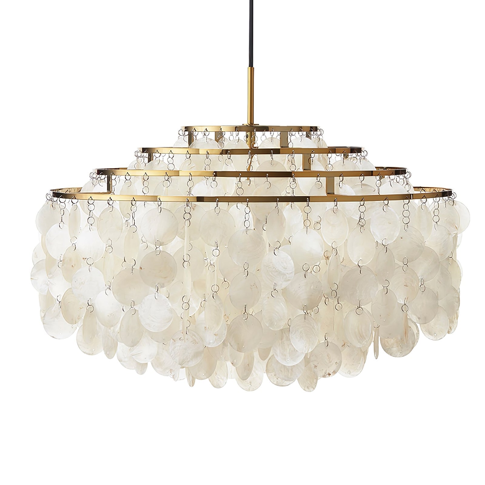 Round Shell Chandelier - Letslighting