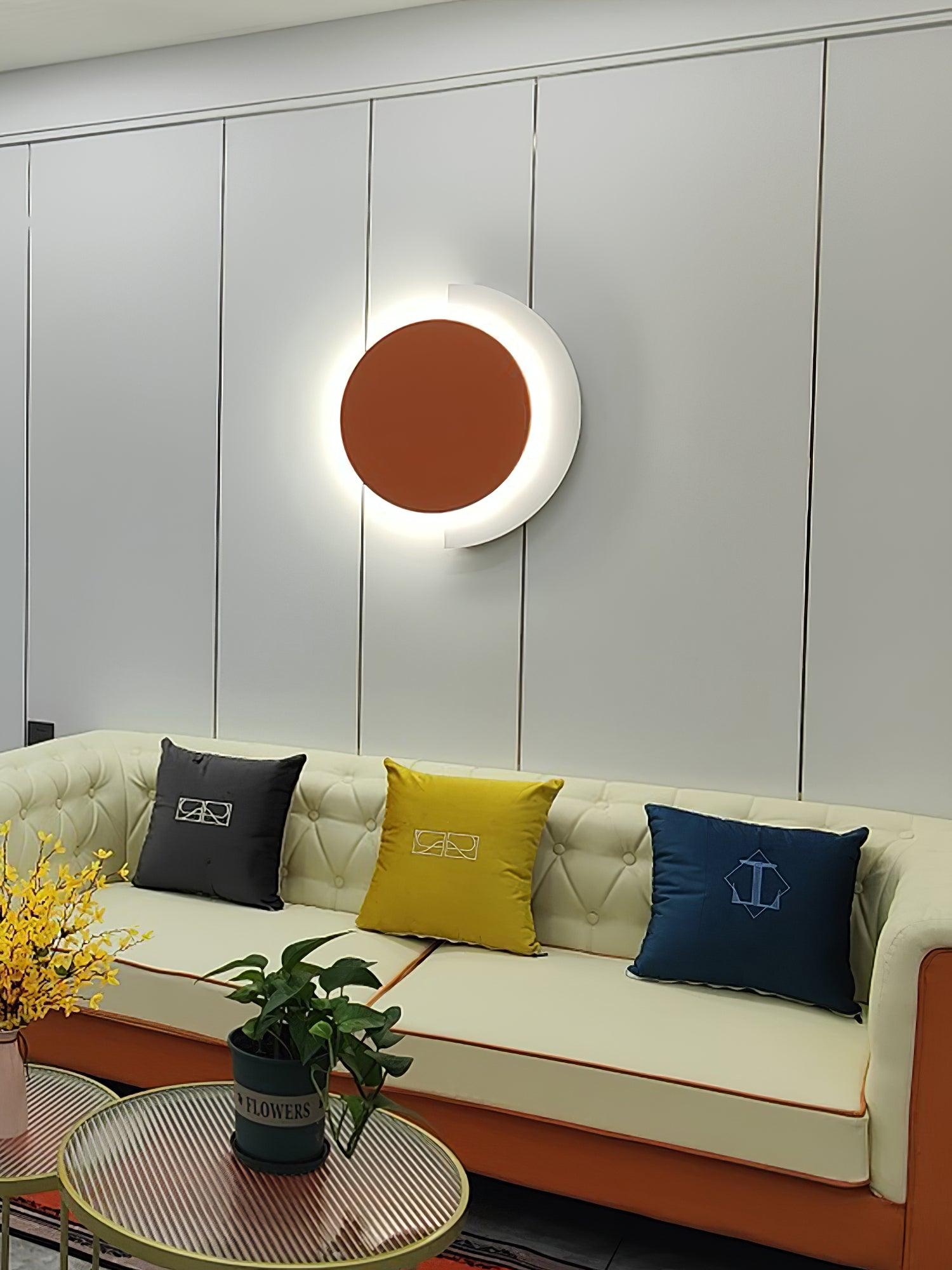 Rounded Abstract Art Sconce - Letslighting