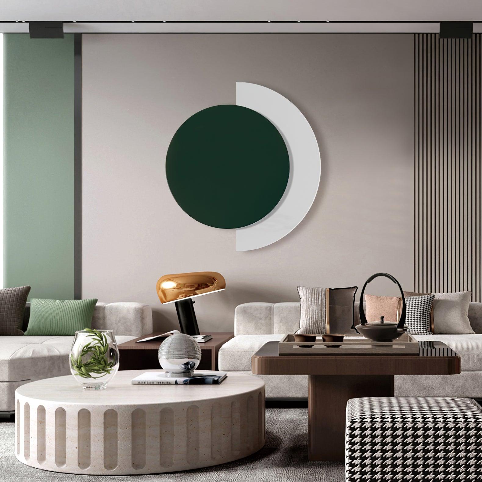 Rounded Abstract Art Sconce - Letslighting