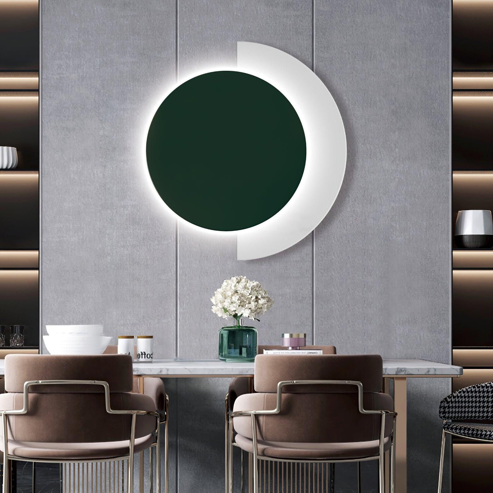 Rounded Abstract Art Sconce - Letslighting