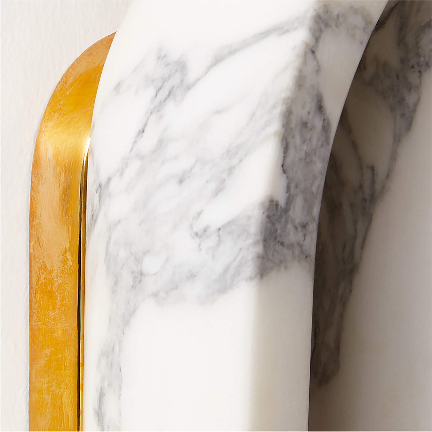 Alsolarae Modern Minimalist Marble Glass Wall Lamp - Lamp Copper