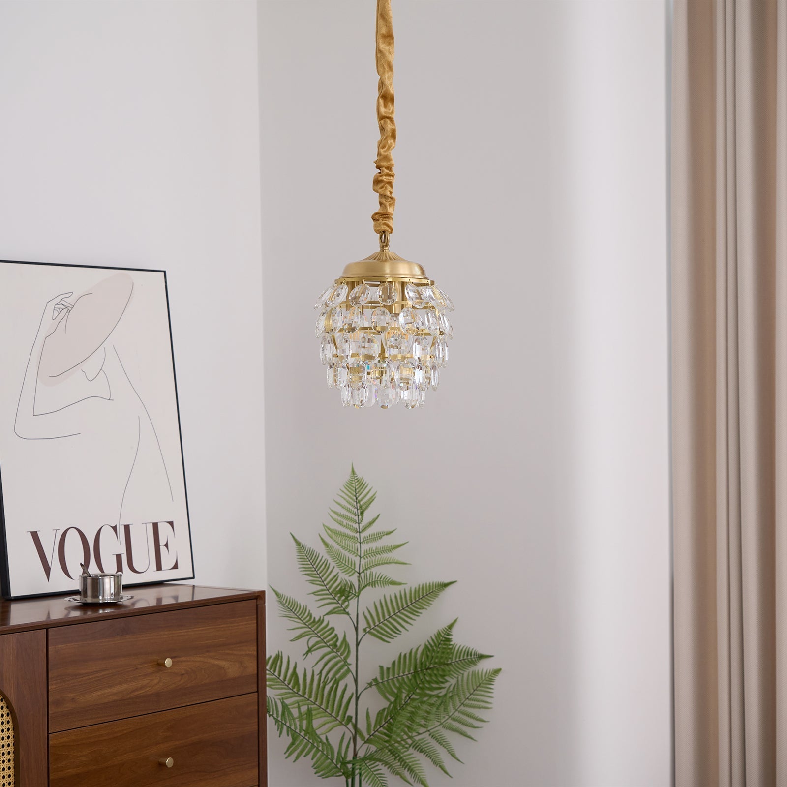 Roxanne Crystal Pendant Light - Letslighting