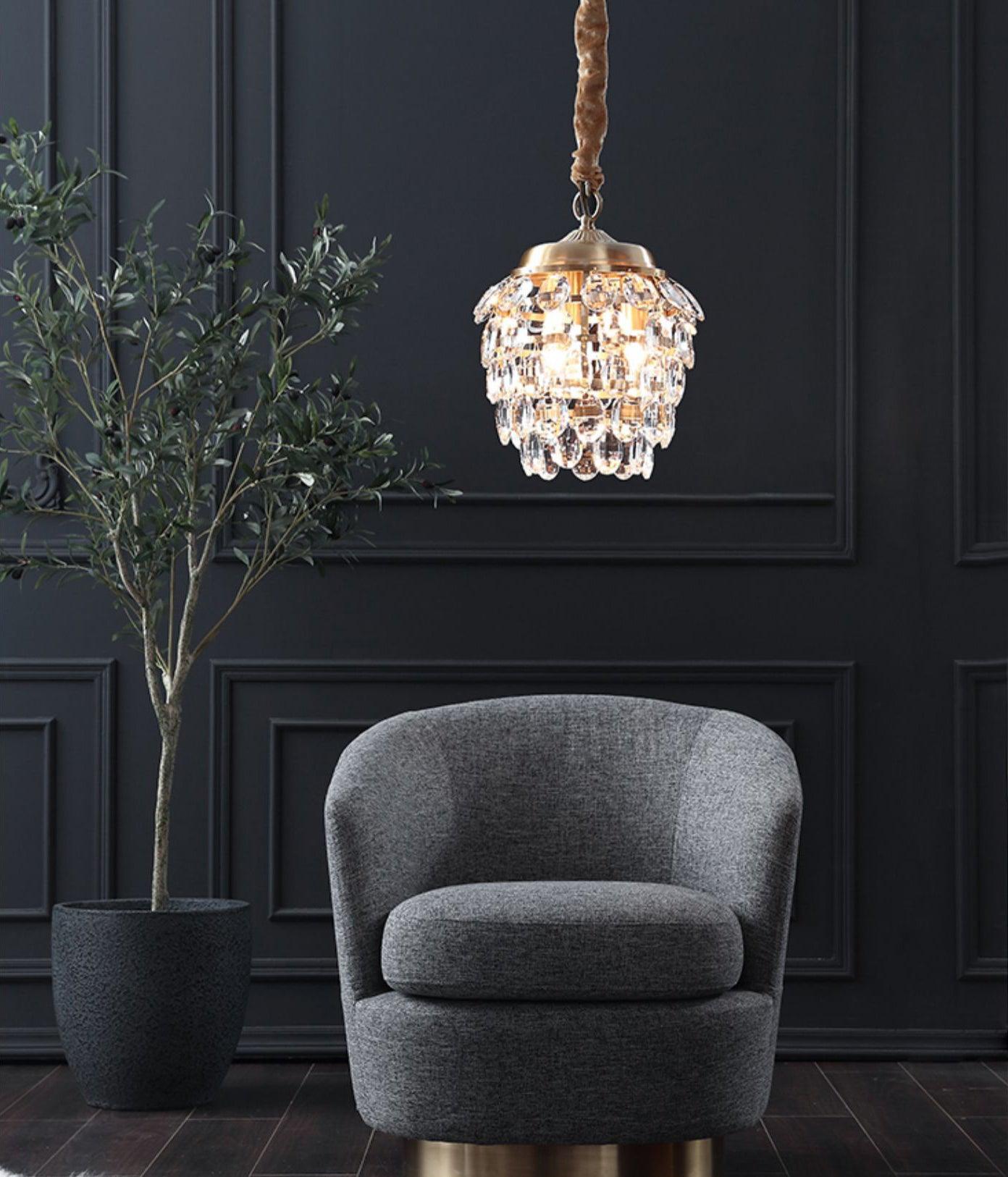 Roxanne Crystal Pendant Light - Letslighting